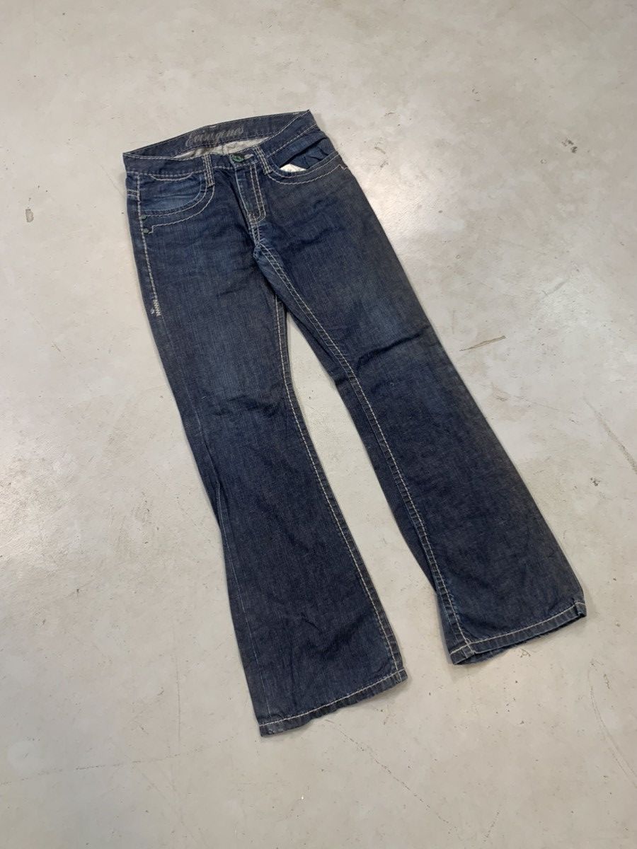 Japanese Brand Vintage Evisu inspired denim bootcut fit Size US 30 / EU 46 - 2 Thumbnail