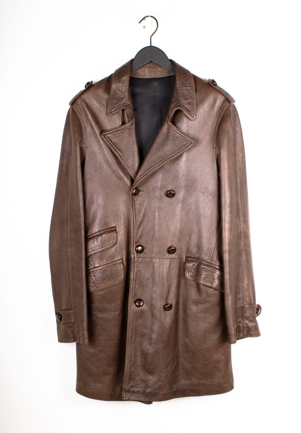 Maison Margiela Maison Martin Margiela Men Coat Long Trench Overcoat L Size US L / EU 52-54 / 3 - 1 Thumbnail