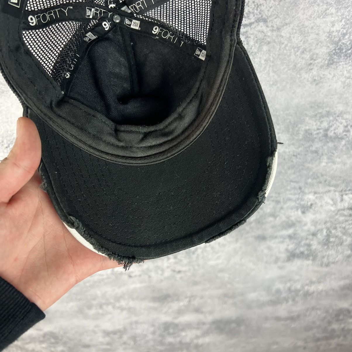 MLB Sox New Era Vintage Cap Men's Black One Size Size ONE SIZE - 11 Thumbnail