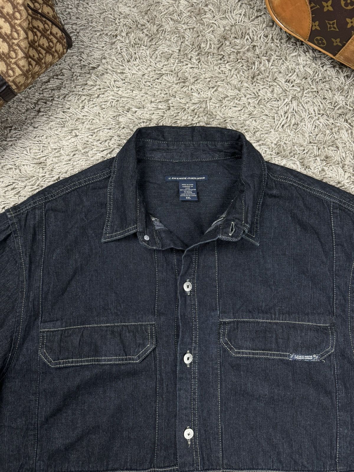 Japanese Brand × Marithe + Francois Girbaud Le Jean de Marithe + François Girbaud y2k jeans shirt Size US XXL / EU 58 / 5 - 2 Thumbnail