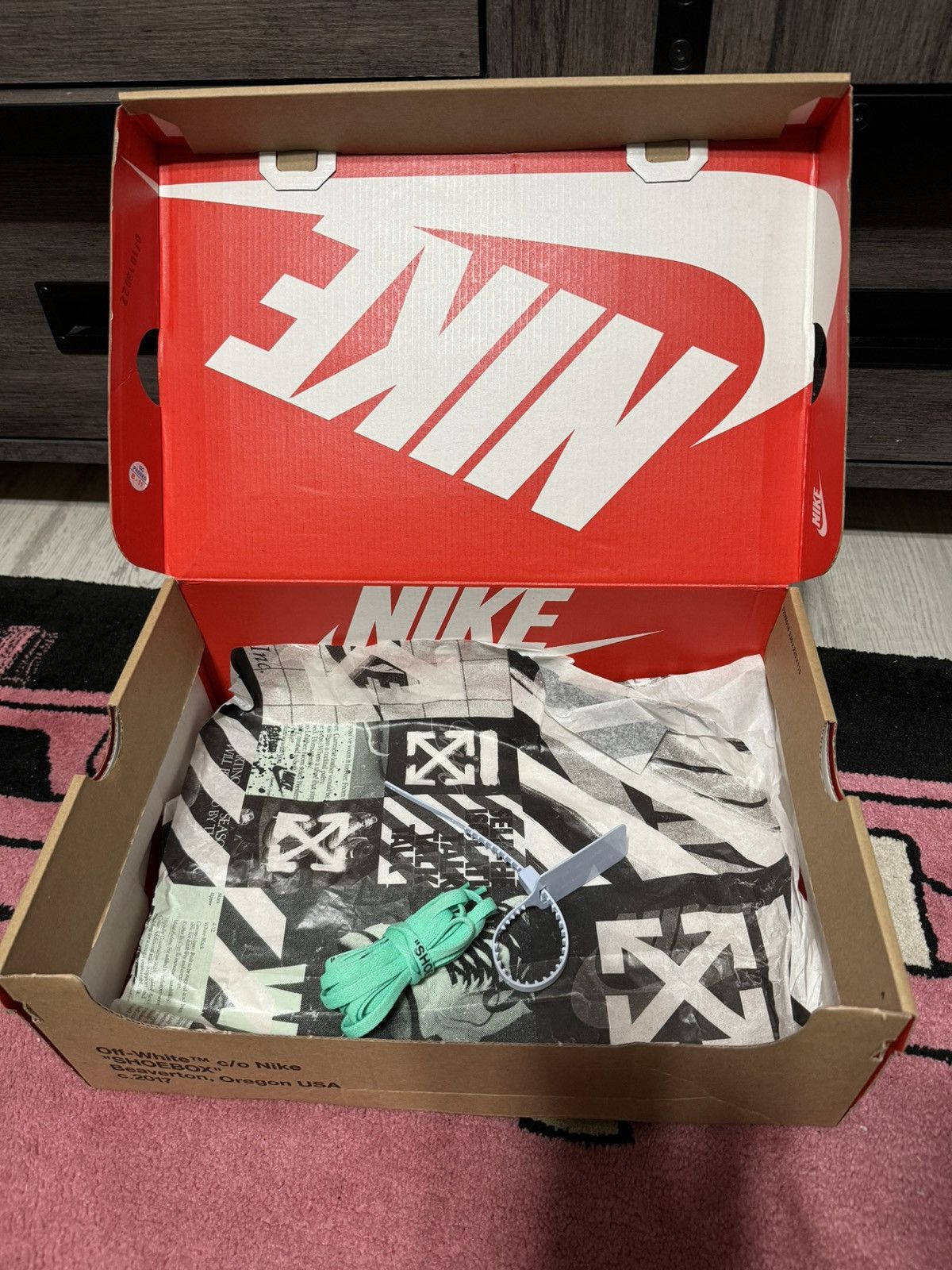 Nike × Off-White Off white Nike Air max 97 Menta Size US 8.5 / EU 41-42 - 9 Thumbnail
