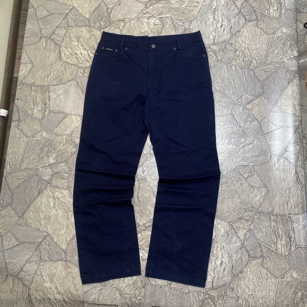 Yves Saint Laurent Vintage Yves Saint Laurent Baggy Jeans YSL Embroidered Logo Size US 36 / EU 52 - 7 Thumbnail