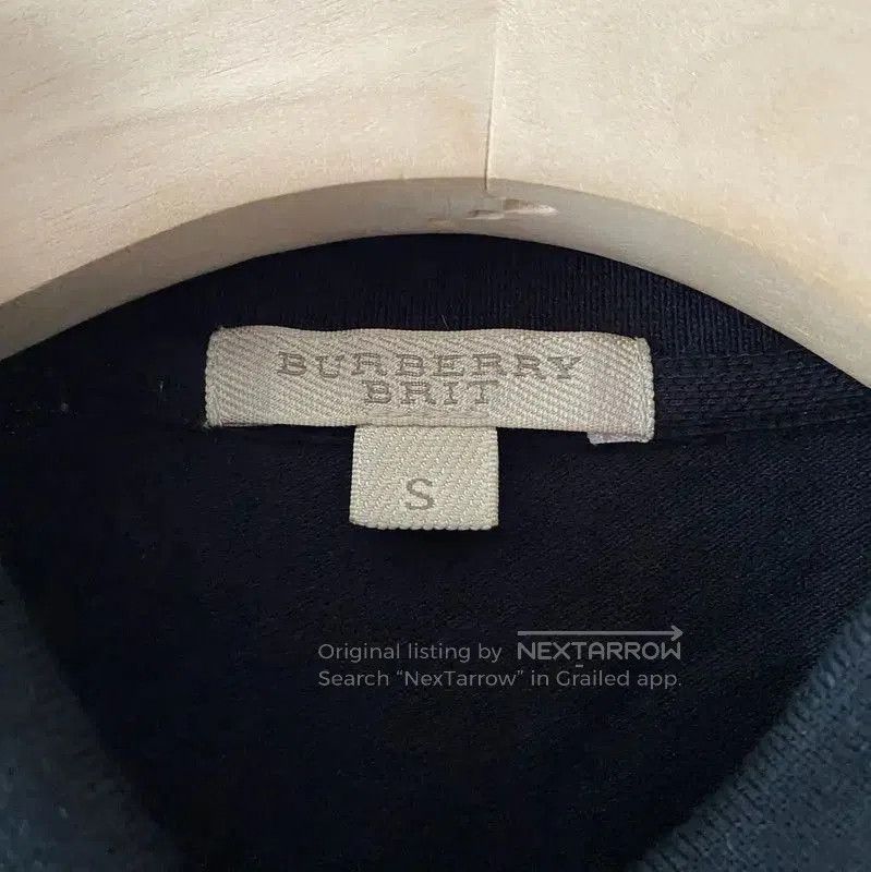 Burberry Burberry Black Cotton Long Sleeve T-Shirt. Size S / US 4 / IT 40 - 7 Thumbnail