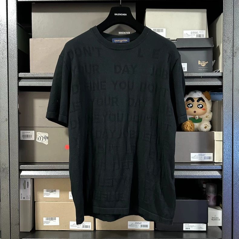Louis Vuitton Fw22 solid color bullet screen monogram wool