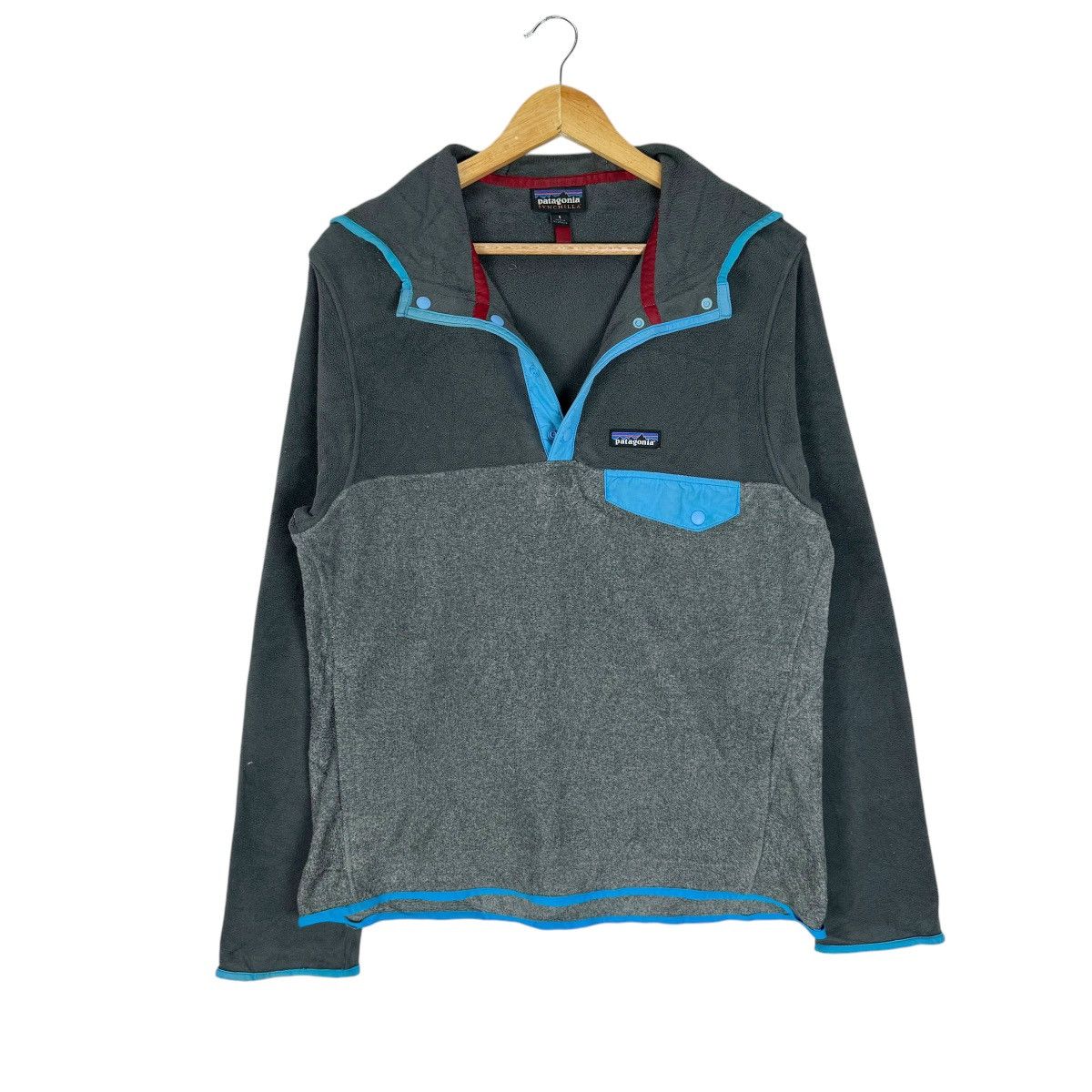 Patagonia ☀️PATAGONIA SYNCHILLA HOODIE SNAP BUTTON FLEECE SWEATER Size US S / EU 44-46 / 1 - 2 Thumbnail