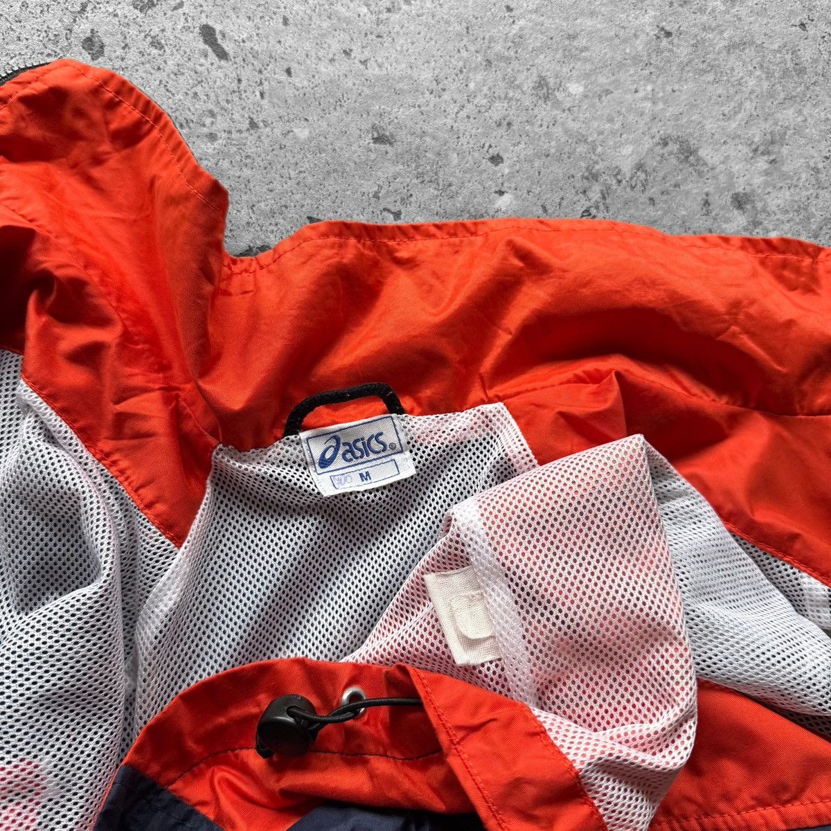 Asics × Vintage Asics Womens Vintage Full Zip Windbreaker Jacket Pockets Size M / US 6-8 / IT 42-44 - 5 Thumbnail