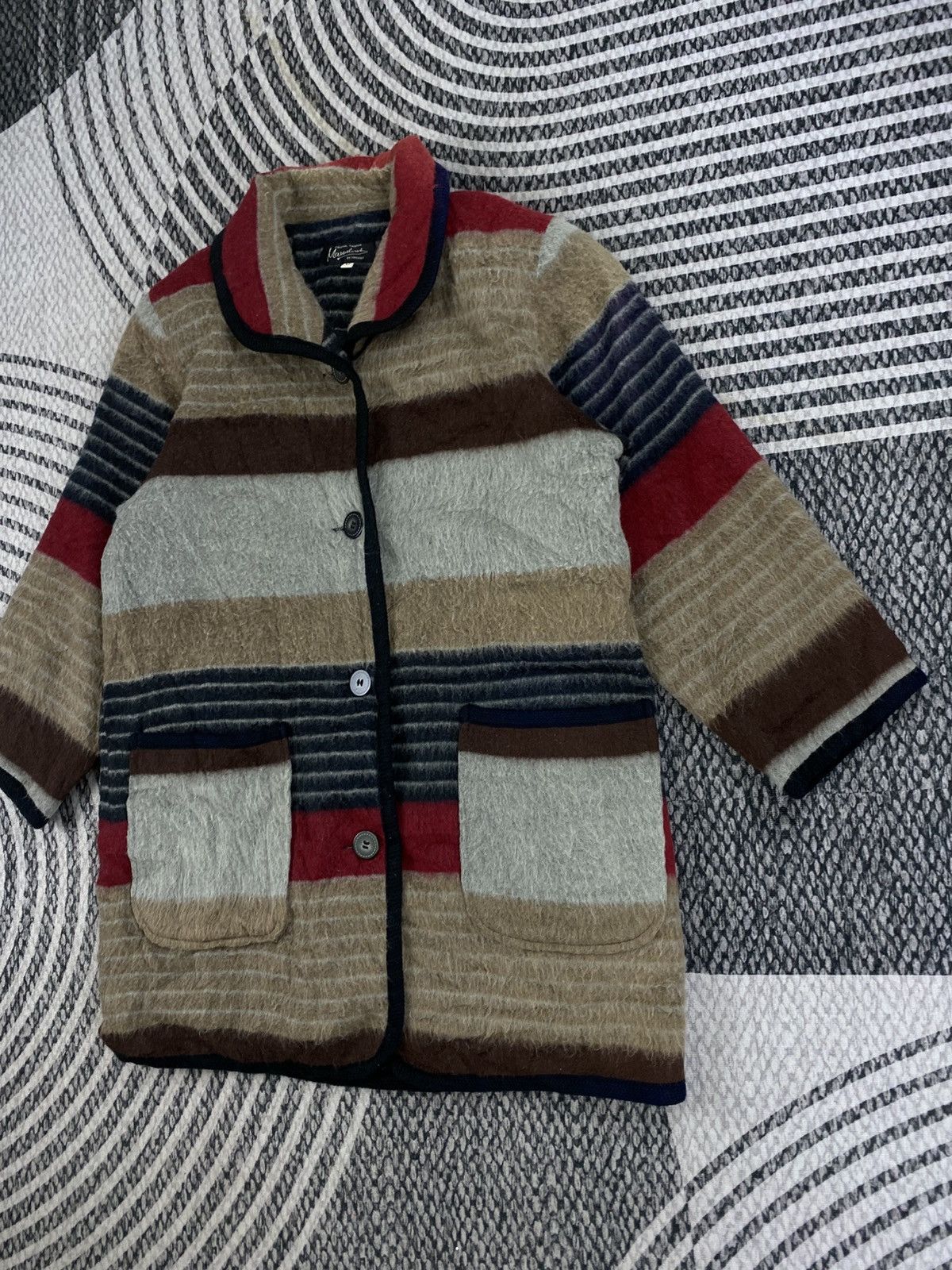 Vintage Vtg Marvelous By Friendly Wool Blend Navajo Style Jacket Size US M / EU 48-50 / 2 - 4 Thumbnail