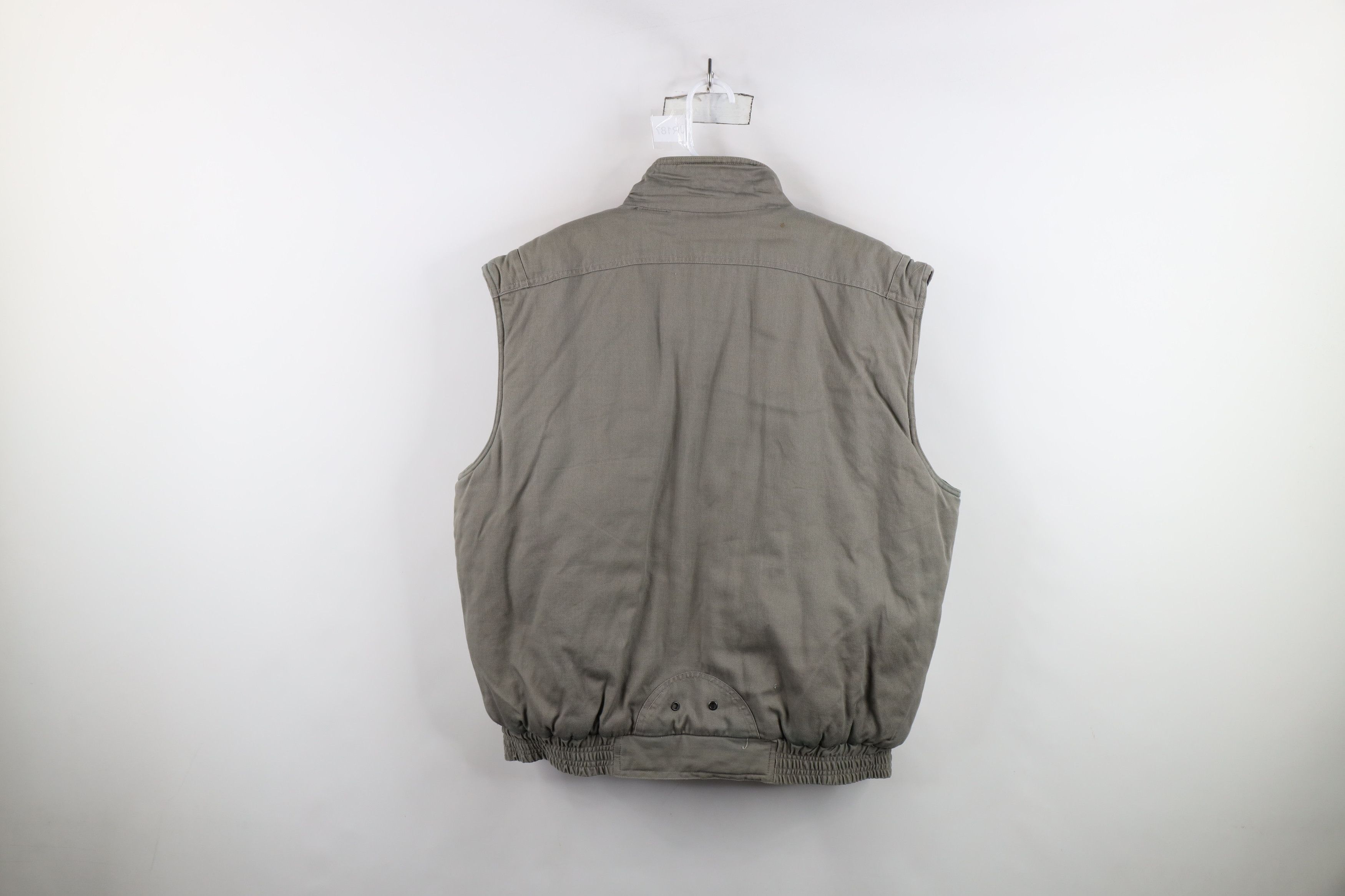 Vintage Vintage 90s Streetwear Lined Full Zip Puffer Vest Jacket Size US L / EU 52-54 / 3 - 14 Thumbnail