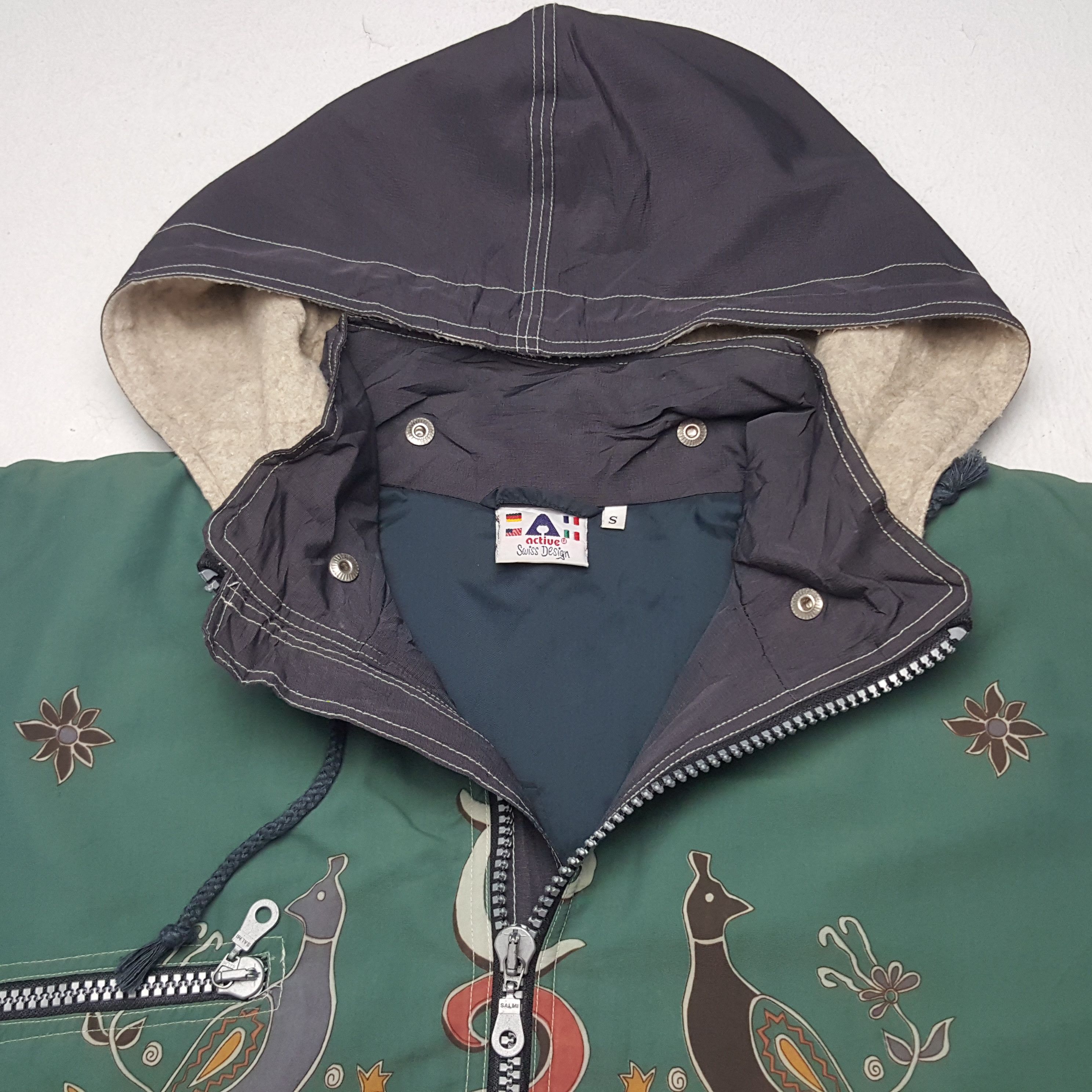 Gypsy × Vintage Vintage Active Swiss Design Hippie Style Winter Jacket Size US XL / EU 56 / 4 - 4 Thumbnail