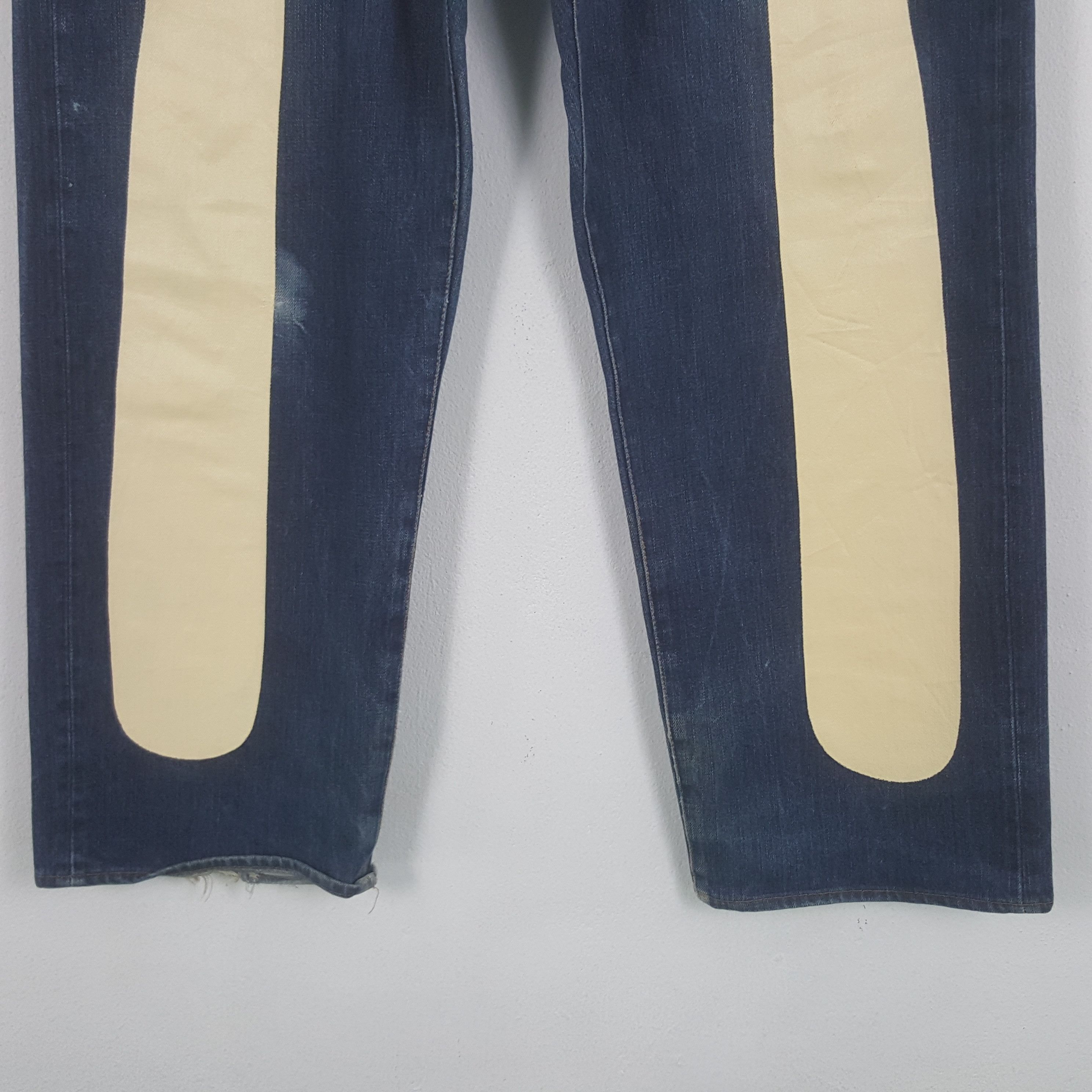 Evisu × Japanese Brand × Vintage Vintage Evisu Japanese Brand Daicock Custom Art Denim Jeans Size US 35 - 3 Thumbnail