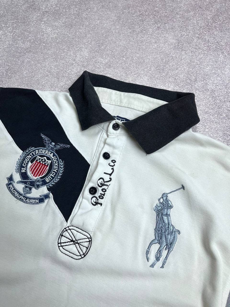 Polo Ralph Lauren × Vintage Vintage Polo Ralph Lauren Chief Keef Style Shirt M Size US M / EU 48-50 / 2 - 3 Thumbnail