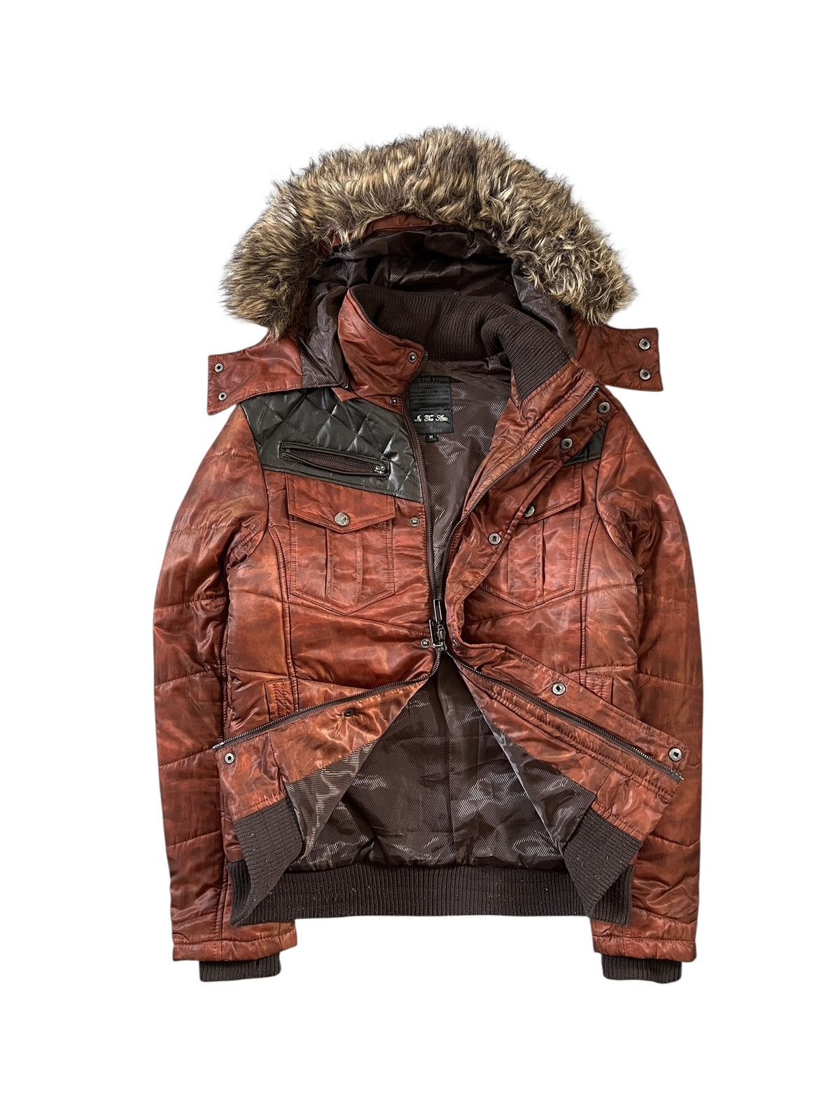 In The Attic In The Attic Puffer Jacket Fur Hooded Size US S / EU 44-46 / 1 - 3 Thumbnail