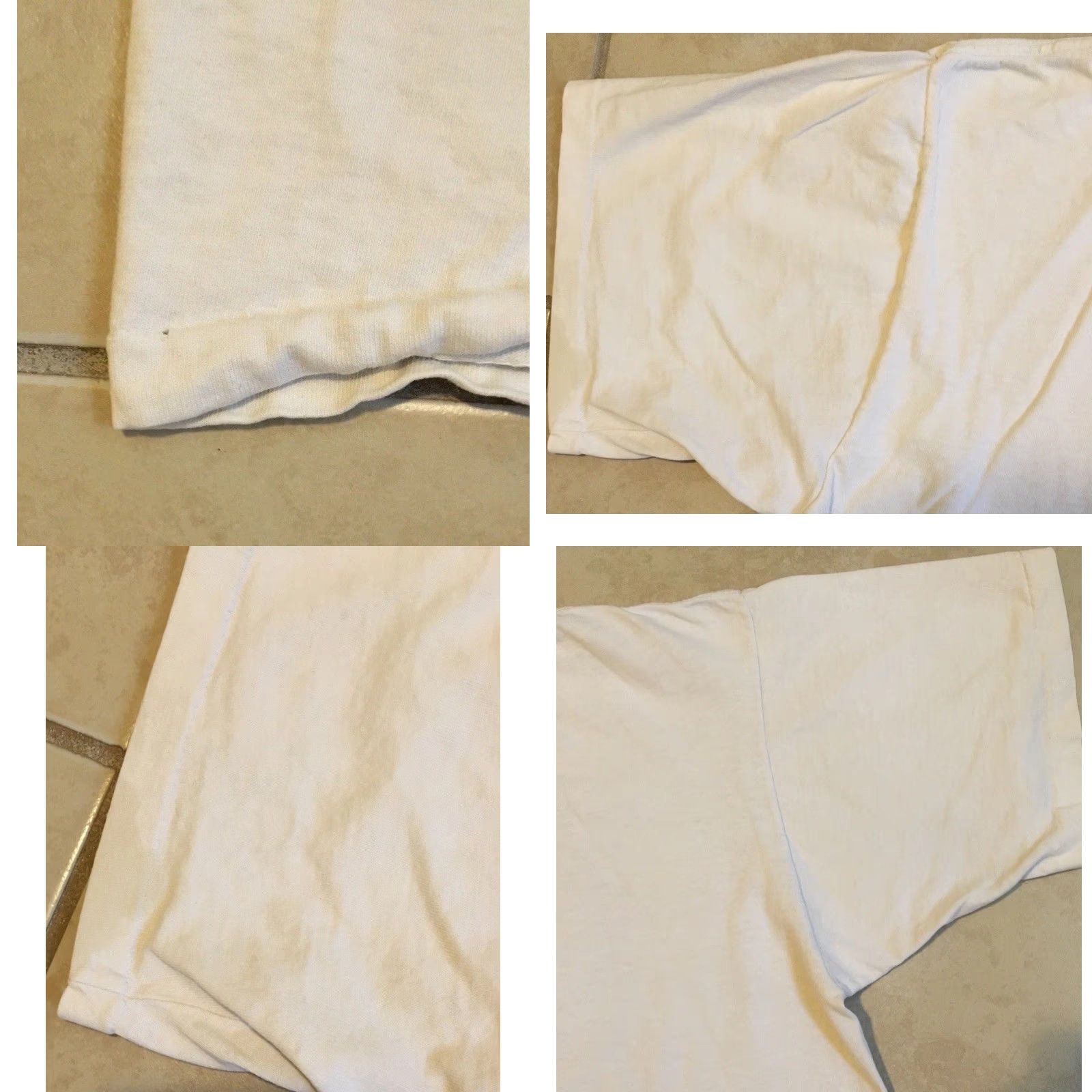 Vintage VINTAGE Single Stitch Shirt Mens S White 90s Phoenix Arizona Hottest Day Faded Distress Boxy Funny Grunge 80s Size US S / EU 44-46 / 1 - 10 Thumbnail