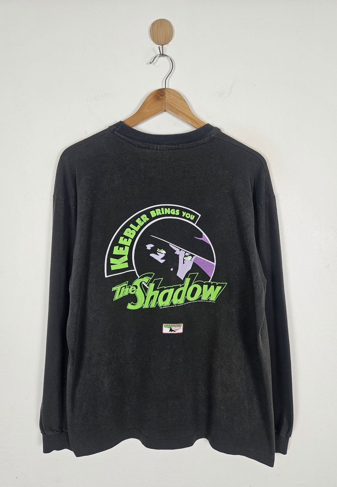 Vintage Vintage 90s The Shadow Knows Superhero Movie Film shirt Size US L / EU 52-54 / 3 - 1 Thumbnail