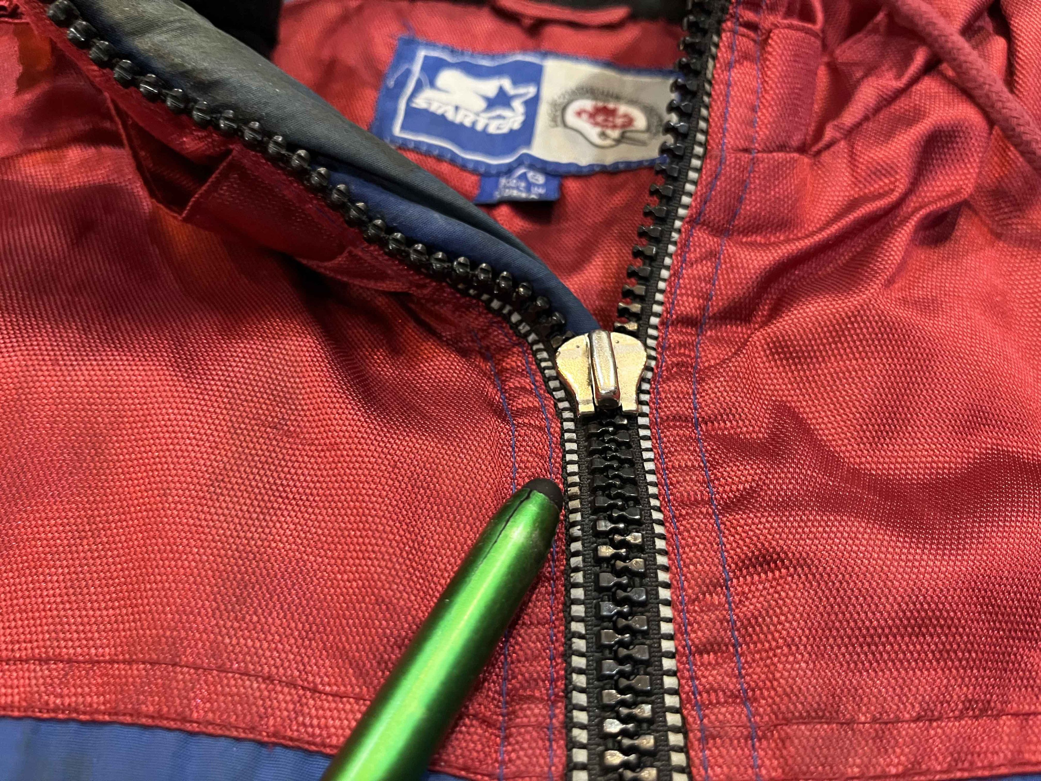 Starter × Vintage Vintage Starter CFL Montreal Alouettes Full Zip Jacket Size US L / EU 52-54 / 3 - 13 Thumbnail
