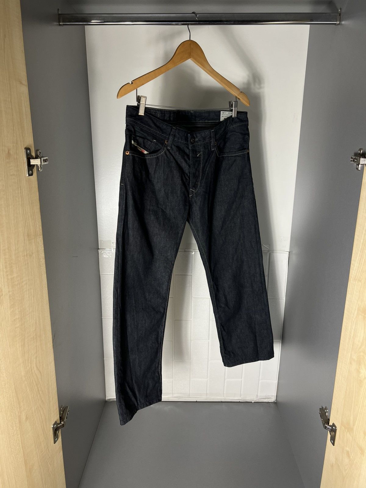 Diesel VINTAGE DIESEL INDUSTRY DENIM DIVISION JEANS CASUAL Y2K 90s Size US 32 / EU 48 - 7 Thumbnail