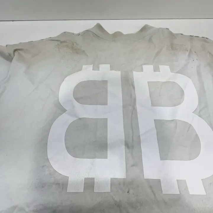 Balenciaga Balenciaga Balenciaga SS23 Logo Print Short Sleeve TShirt Size US L / EU 52-54 / 3 - 9 Thumbnail