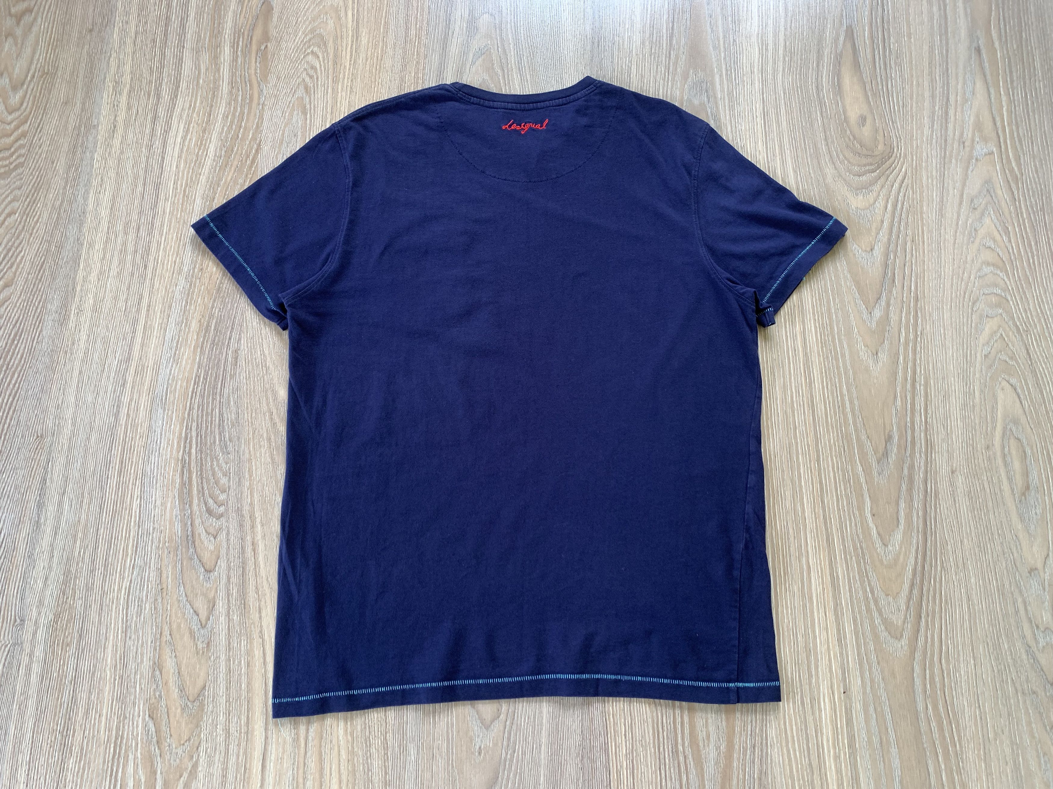 Designer × Desigual Vintage Desigual Printed T Shirt Size US L / EU 52-54 / 3 - 3 Thumbnail