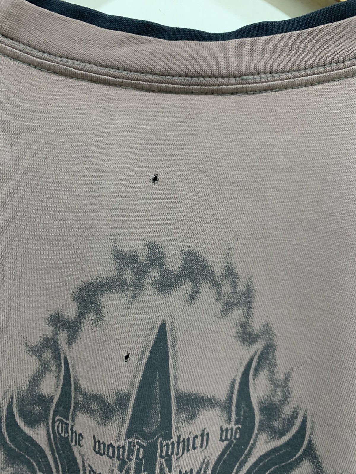 Japanese Brand Crazy Vintage Y2K Cyber Gothic Affliction Style Nature Tee Size US L / EU 52-54 / 3 - 18 Thumbnail
