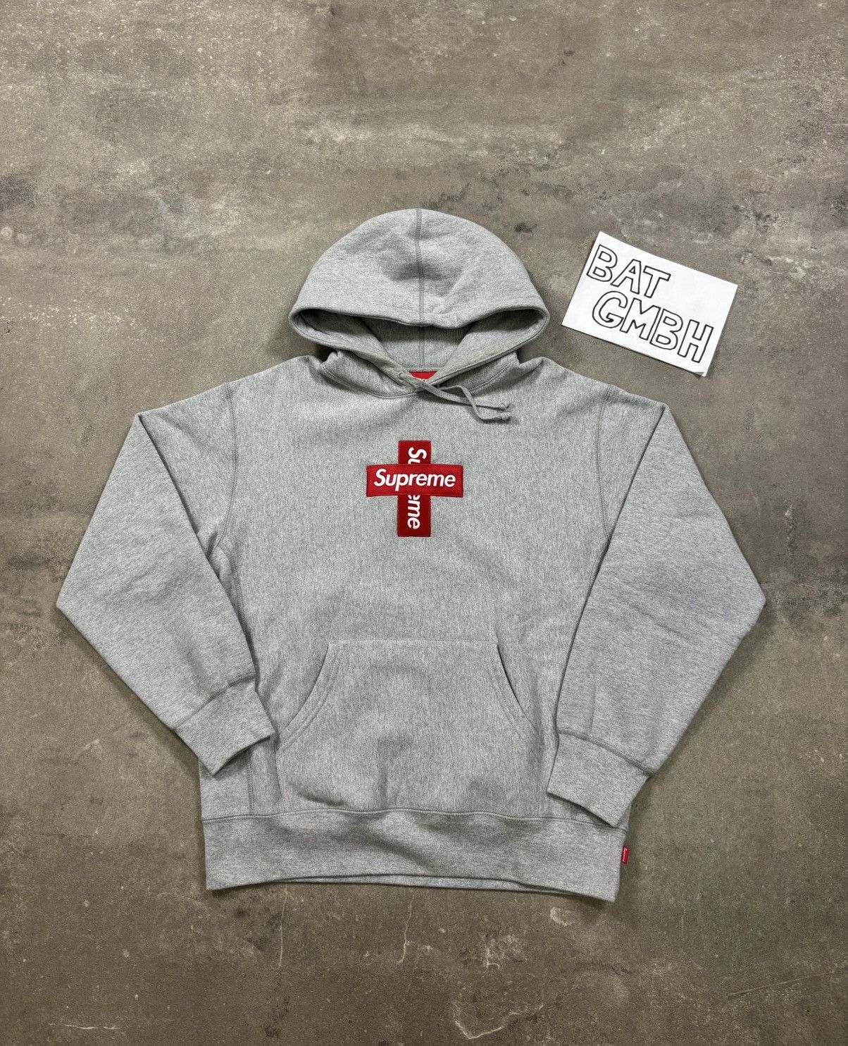 Supreme Supreme Cross Box Logo Hoodie Size US L / EU 52-54 / 3 - 14 Thumbnail
