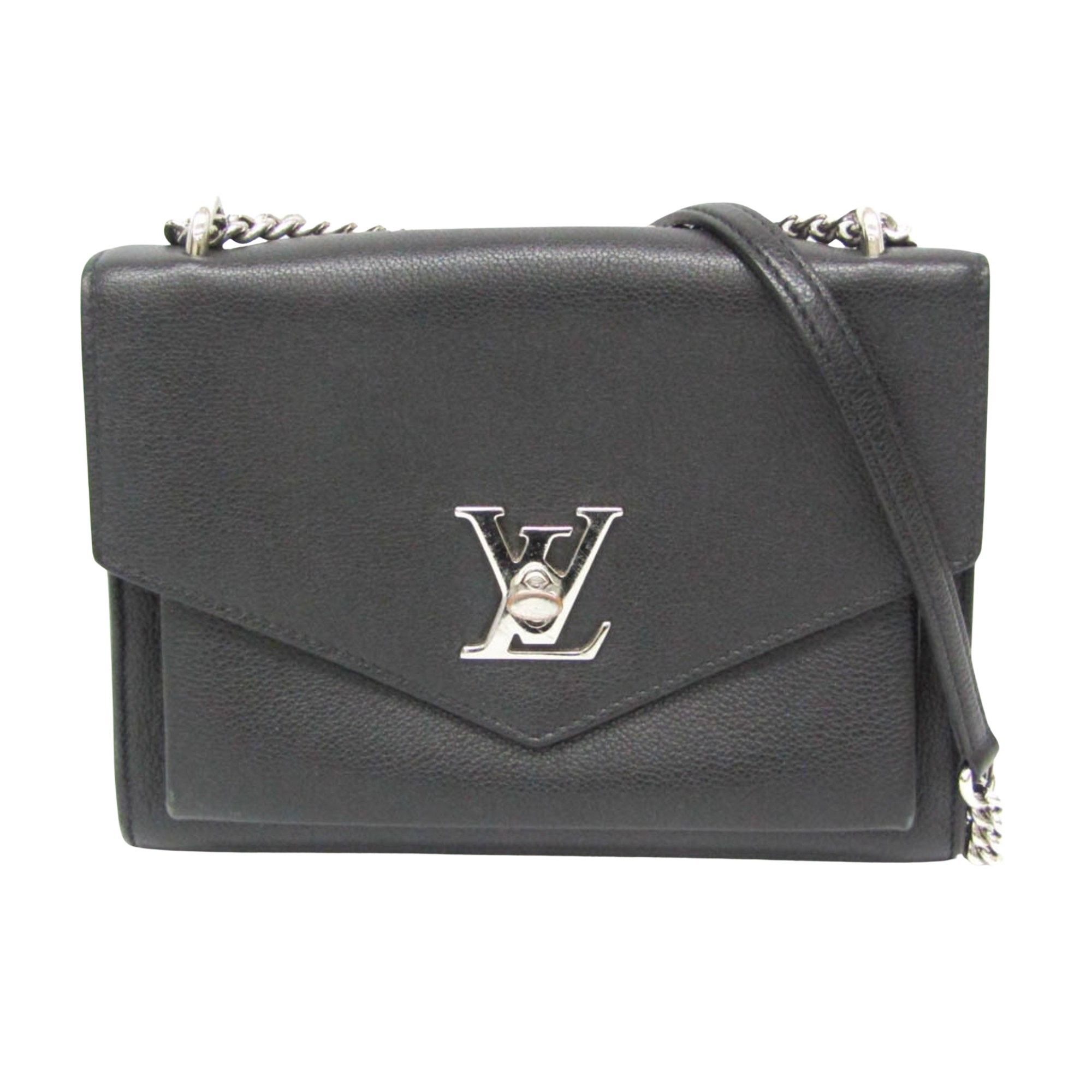 Louis Vuitton Black Leather Shopper Bag (Pre-Owned) Size ONE SIZE - 1 Thumbnail
