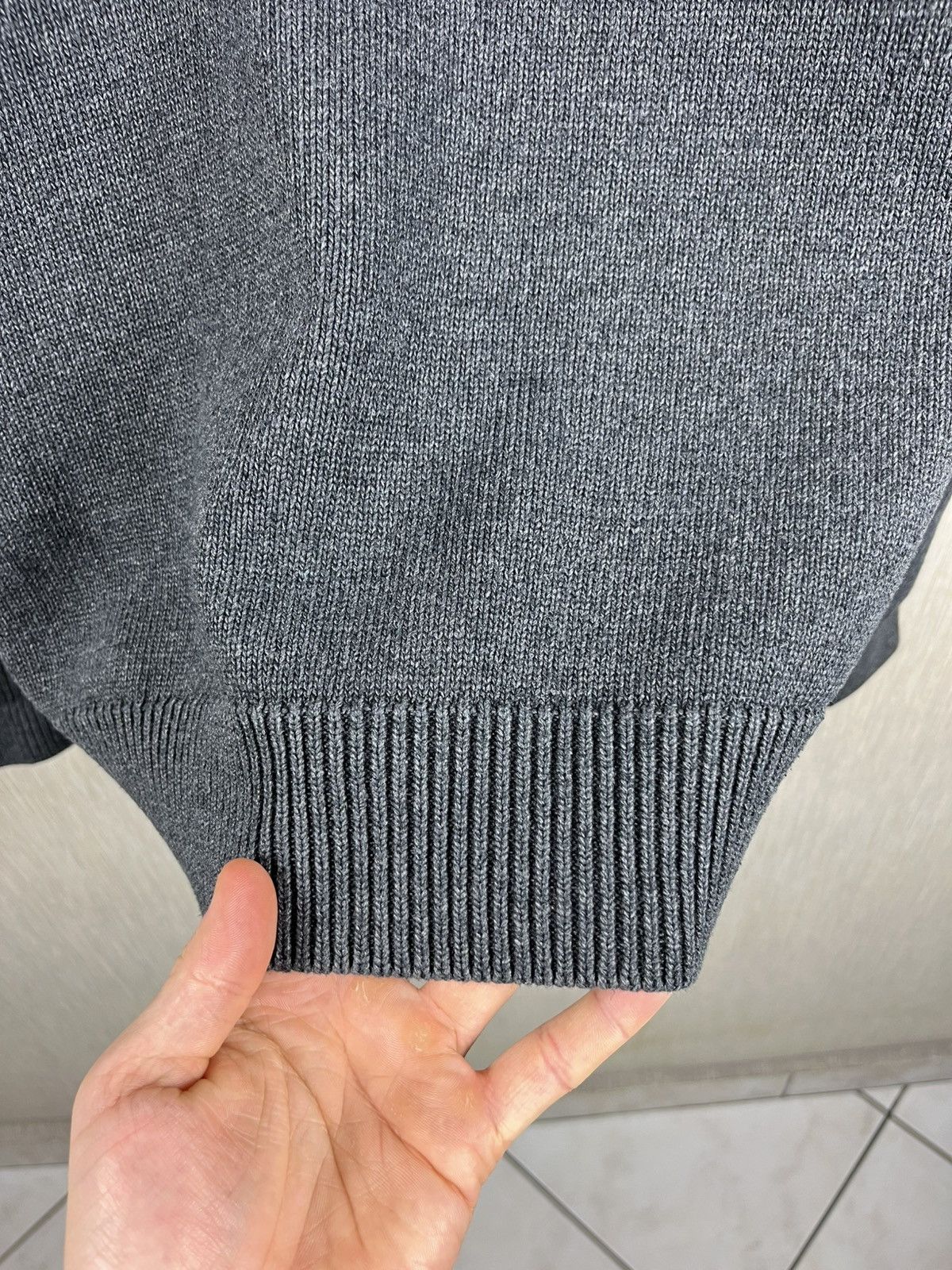 Schott × Vintage Vintage Schott NYC zip knitted sweater button up knit hoodie Size US XL / EU 56 / 4 - 23 Thumbnail