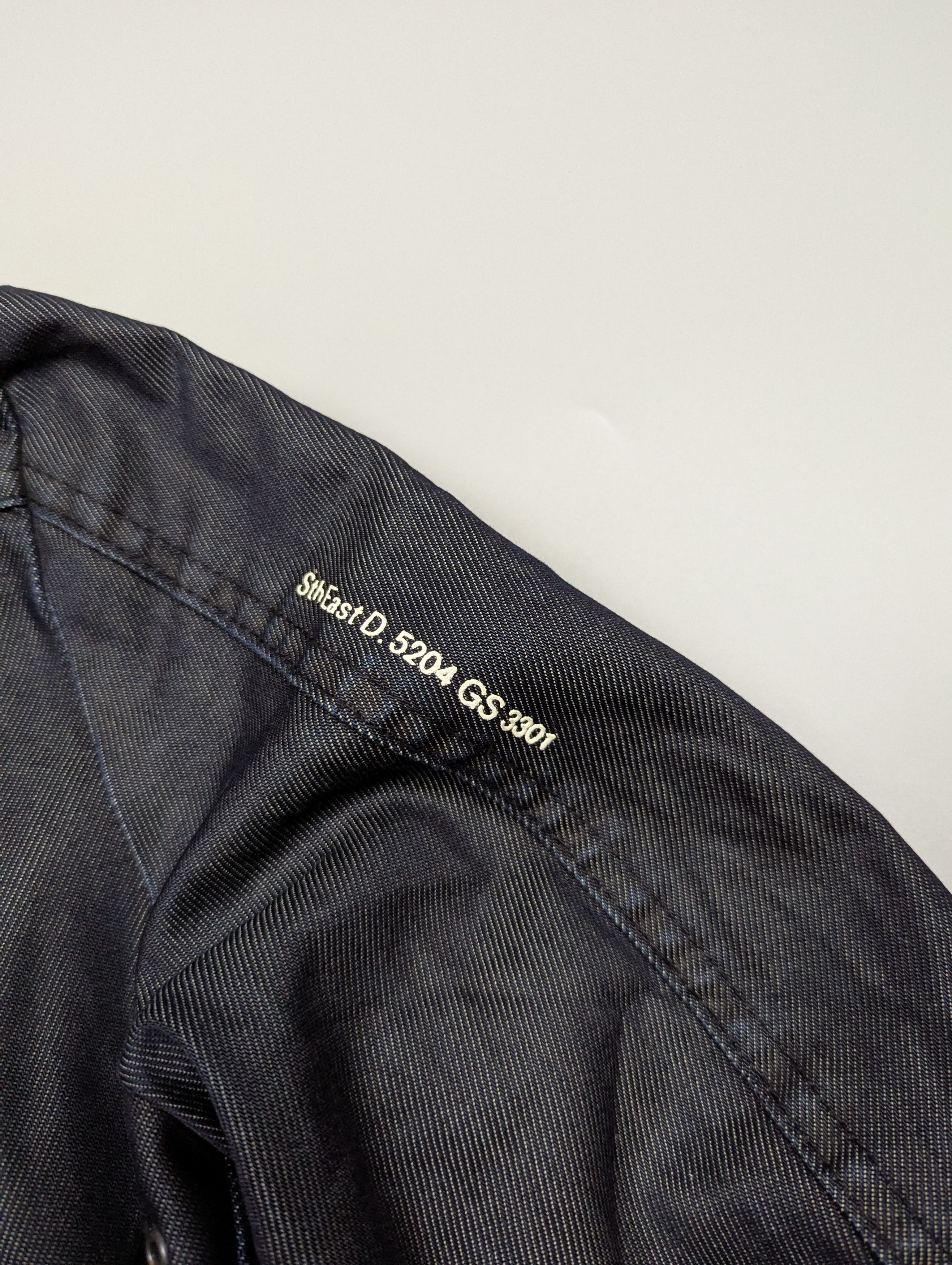 G-Star × Vintage G-Star RAW Dawn Denim Jacket Womens Dark Blue FullZip Jacket Size XS / US 0-2 / IT 36-38 - 16 Thumbnail