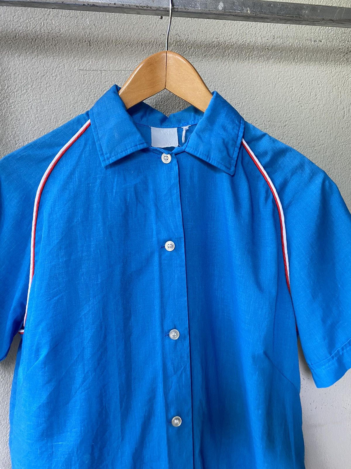 Vintage Go to hell demonstrators embroidery bowling shirt Size ONE SIZE - 13 Thumbnail