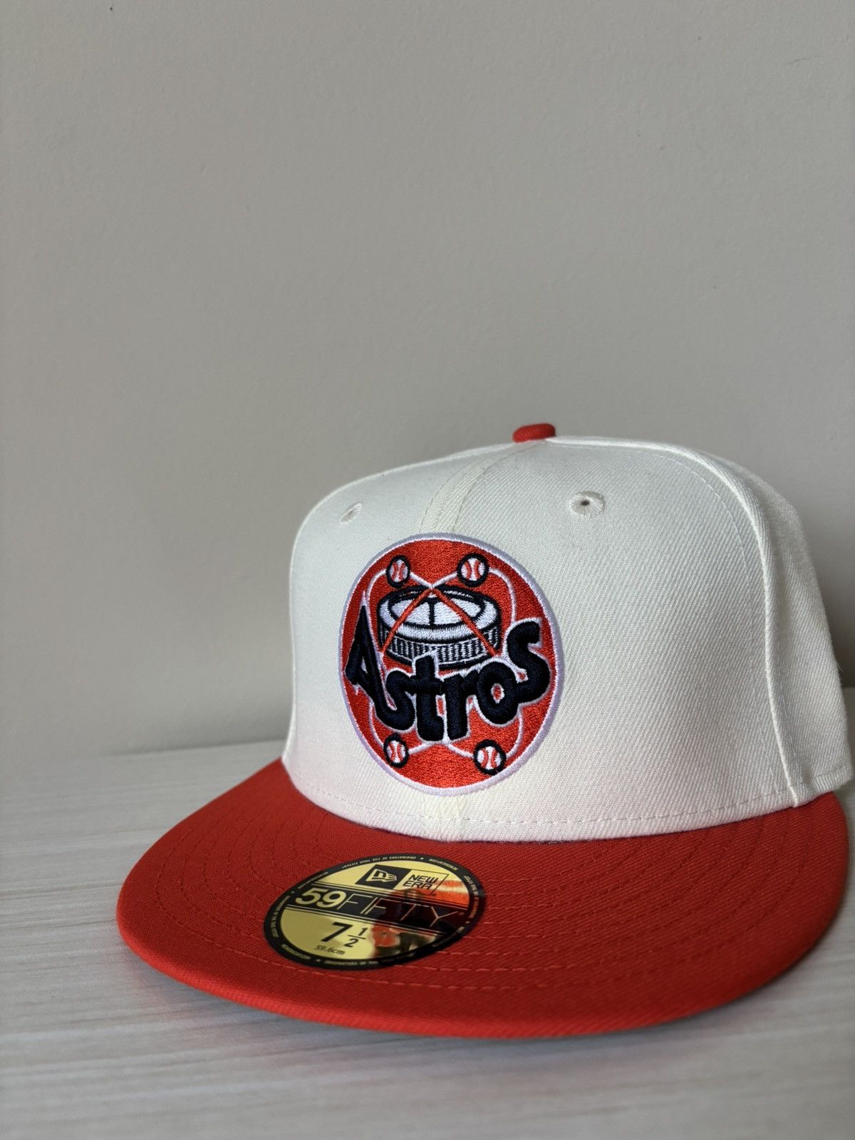 Topperz Houston Astros Fitted Size 7 1/2 Topperz Size ONE SIZE - 3 Thumbnail