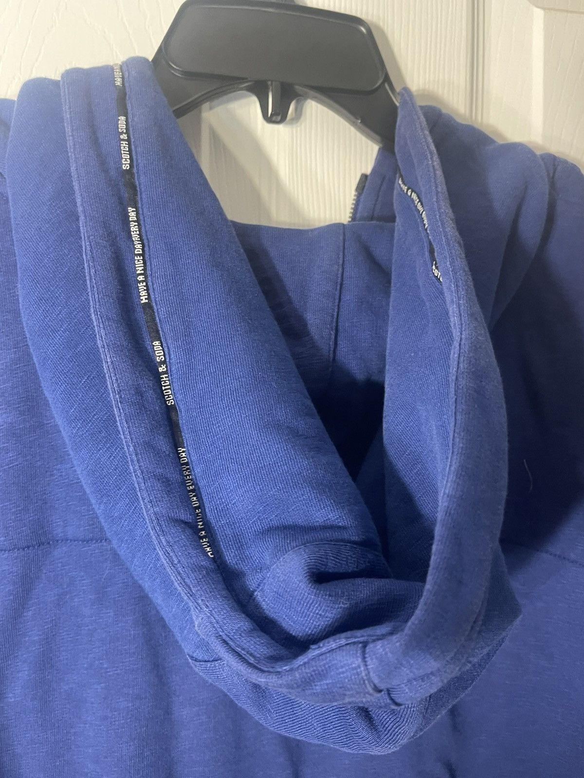Scotch & Soda Scotch & Soda Amsterdam Full Zip Hoodie Blue Size L Size US L / EU 52-54 / 3 - 6 Thumbnail