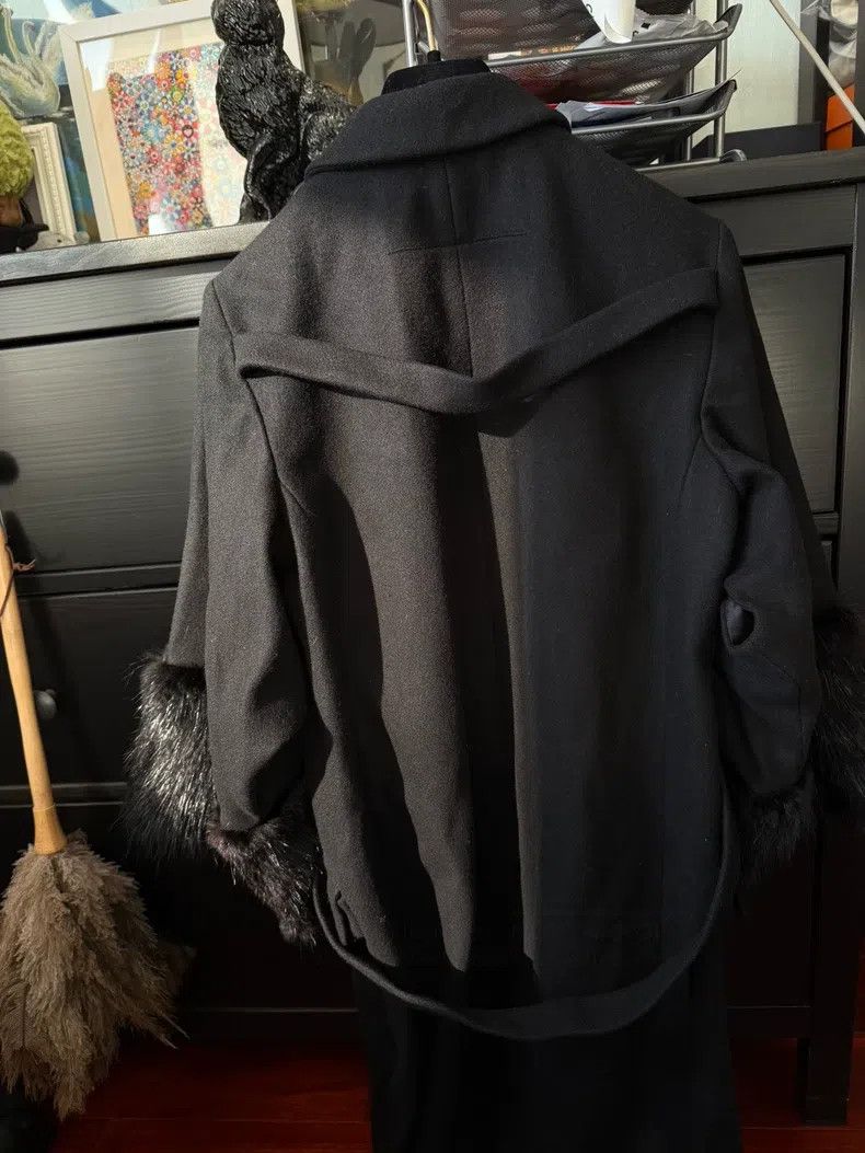 Givenchy Givenchy Fur Sleeve Coat Jacket Size XS / US 0-2 / IT 36-38 - 4 Thumbnail