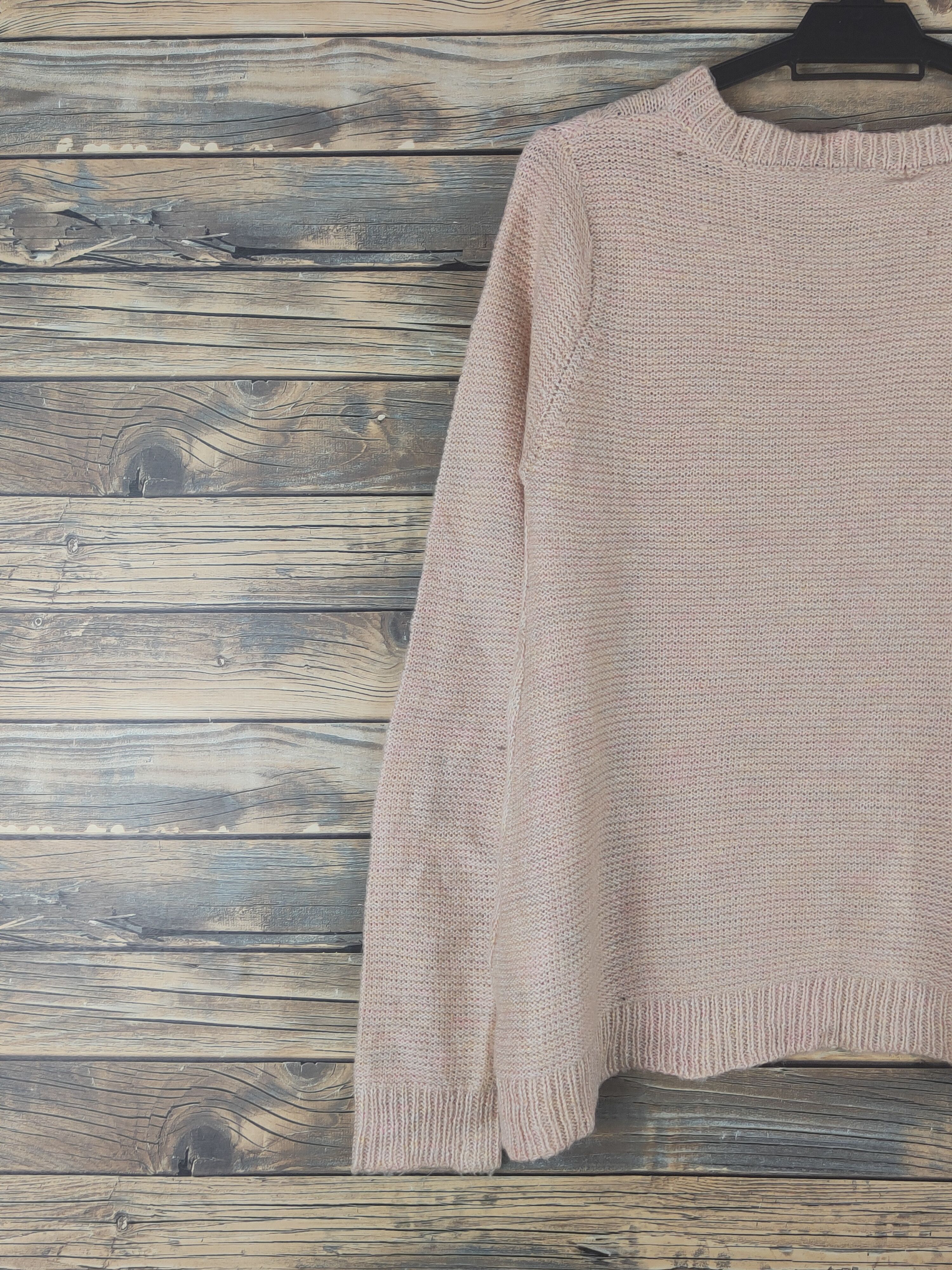 Vintage Ofuon Light Orange Knitwear Sweatshirts #W1204 Size XS / US 0-2 / IT 36-38 - 8 Thumbnail