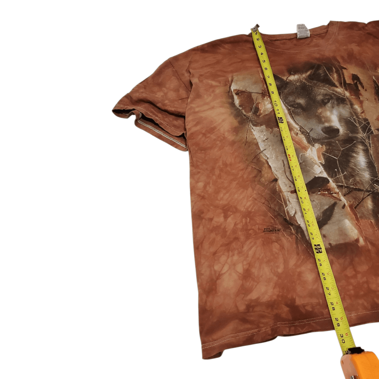 Vintage 2011 The Mountain Wolf in Woods Colin Bugle T-Shirt Size US XXL / EU 58 / 5 - 6 Thumbnail