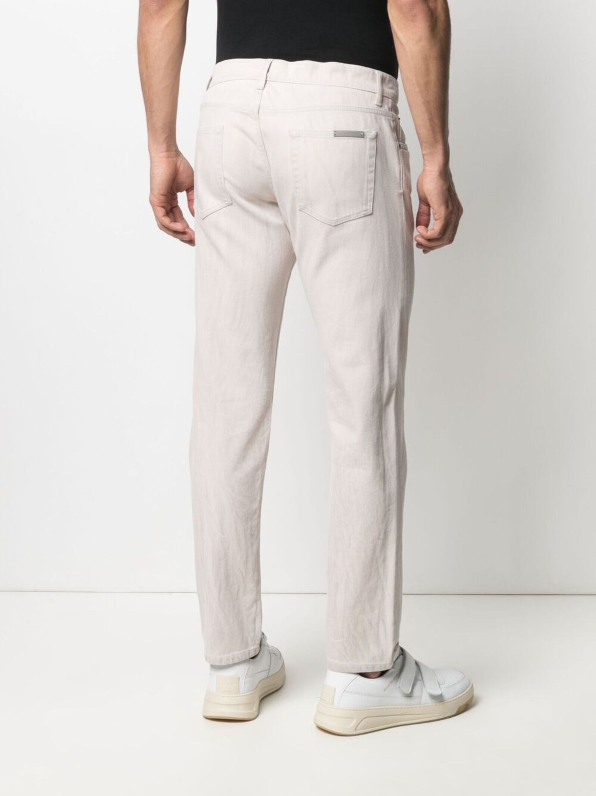 Dolce & Gabbana o1y0125 5-Pocket Pant in Ivory Size US 36 / EU 52 - 3 Thumbnail