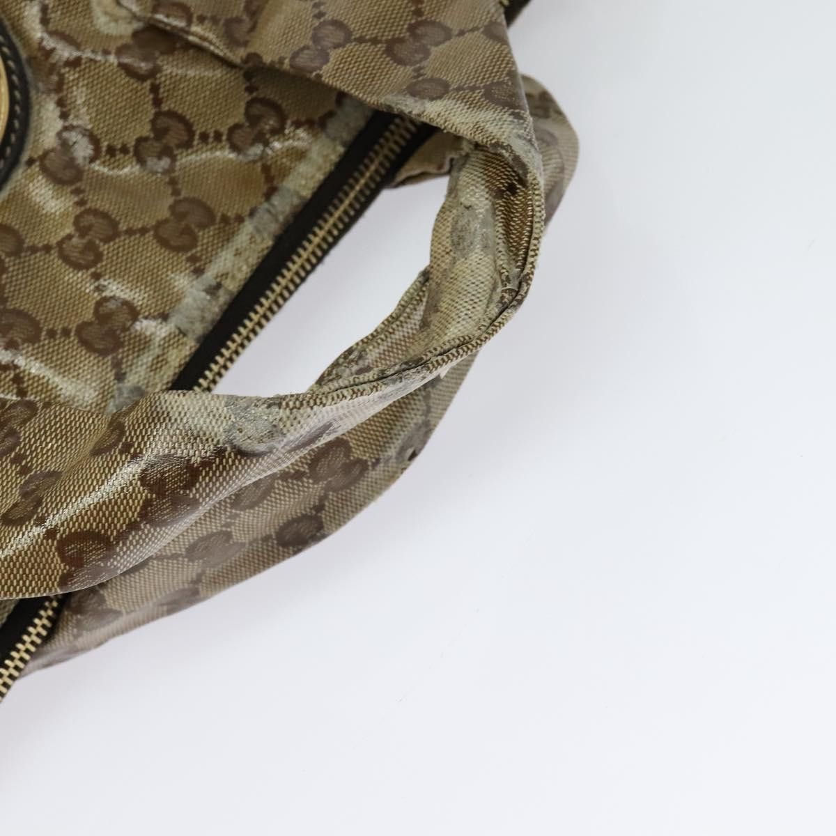 GUCCI GG Crystal Handbag Black Gold