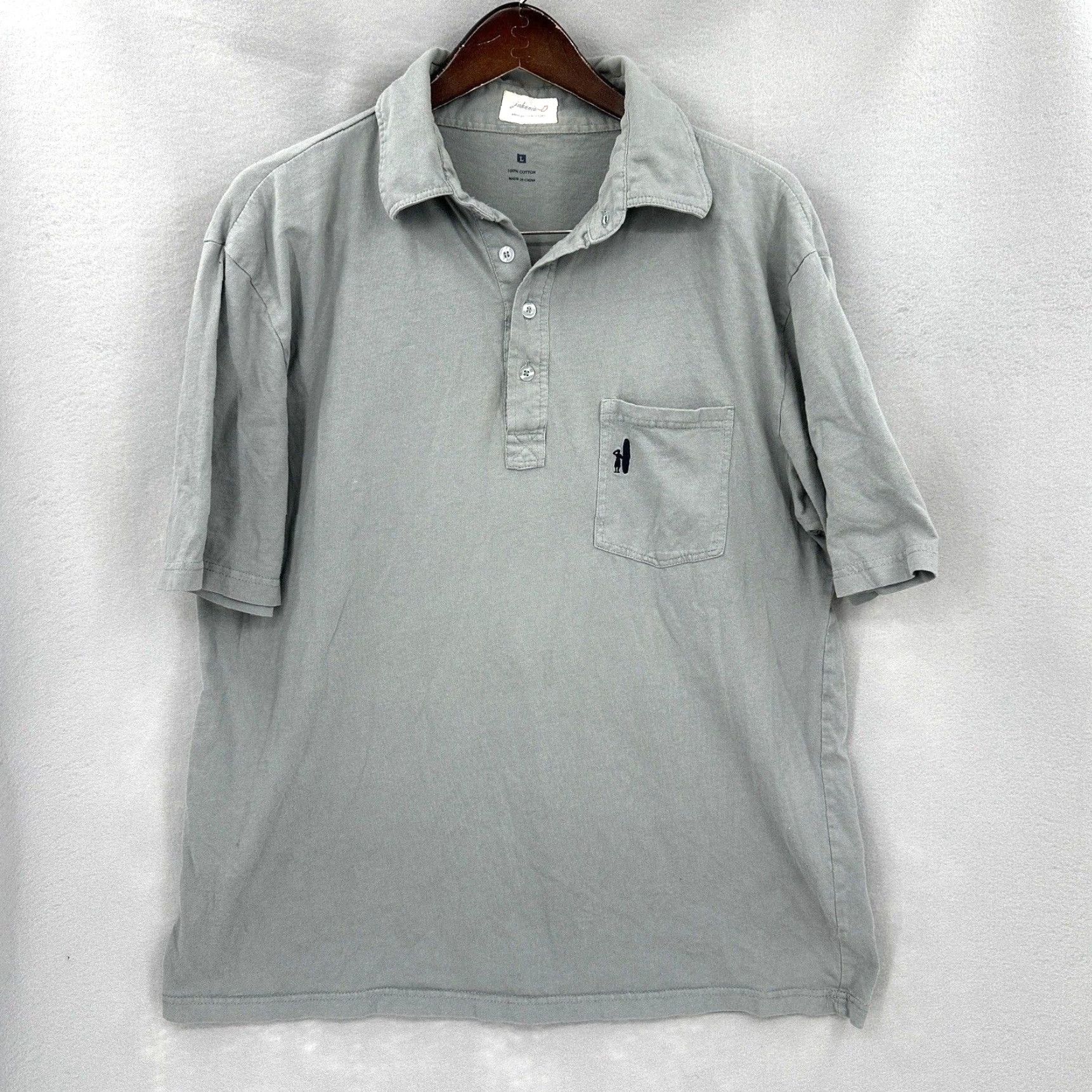 johnnie-O johnnie-O Polo Shirt Men L Gray Golf Dad Retro Sports Polo Shirt Mens L Gray Nike? Size US L / EU 52-54 / 3 - 2 Thumbnail