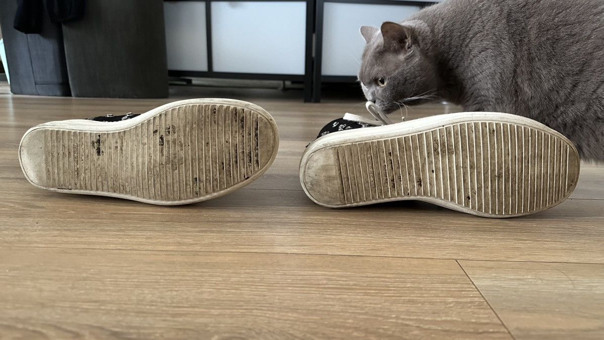 Rick Owens × Rick Owens Drkshdw AW23 Luxor High top Rivet Ramones Size US 9.5 / EU 42-43 - 9 Thumbnail