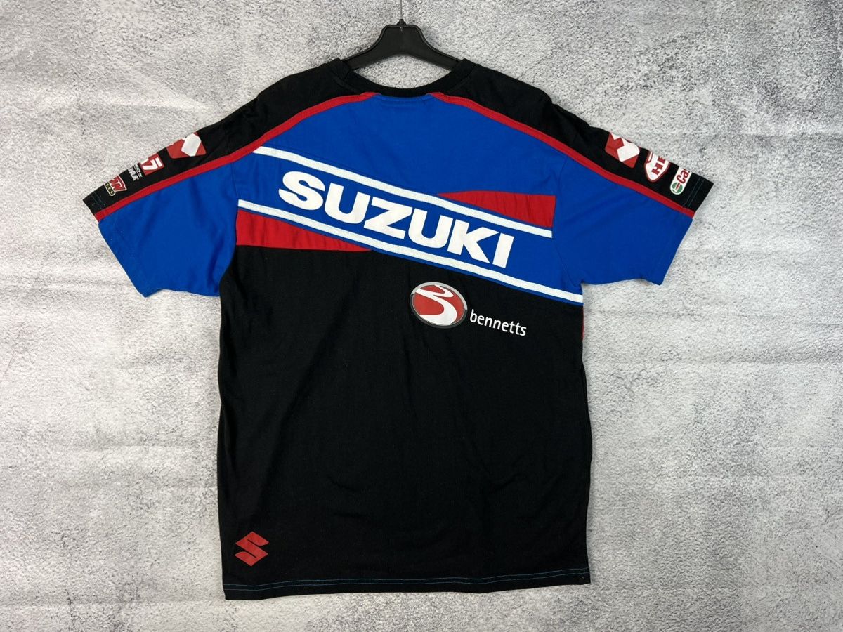 Vintage Vintage Suzuki racing T-shirt Size US XL / EU 56 / 4 - 5 Thumbnail