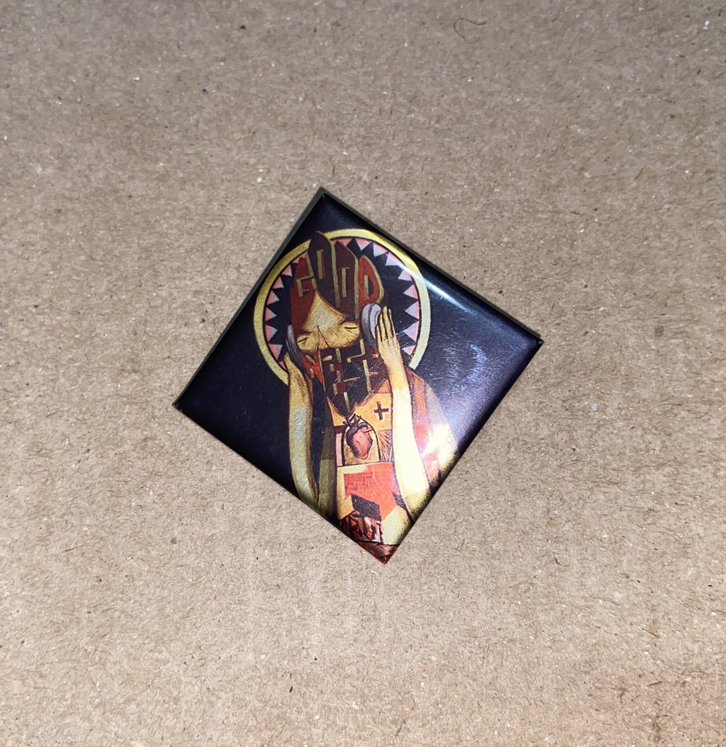Other DJ Low Key & friends Goodness Solution Music Button Pin ART! Size ONE SIZE - 1 Thumbnail