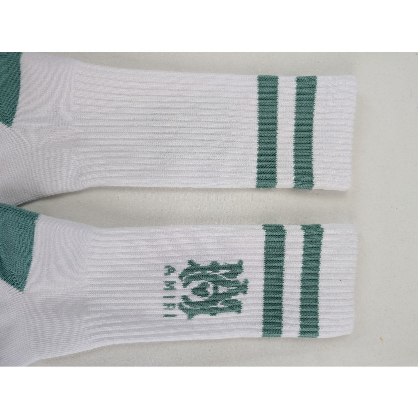 Amiri o1rshd1 Q:2 / Size: 45-46 / MA Stripe Socks White / Seacrest Size ONE SIZE - 9 Thumbnail