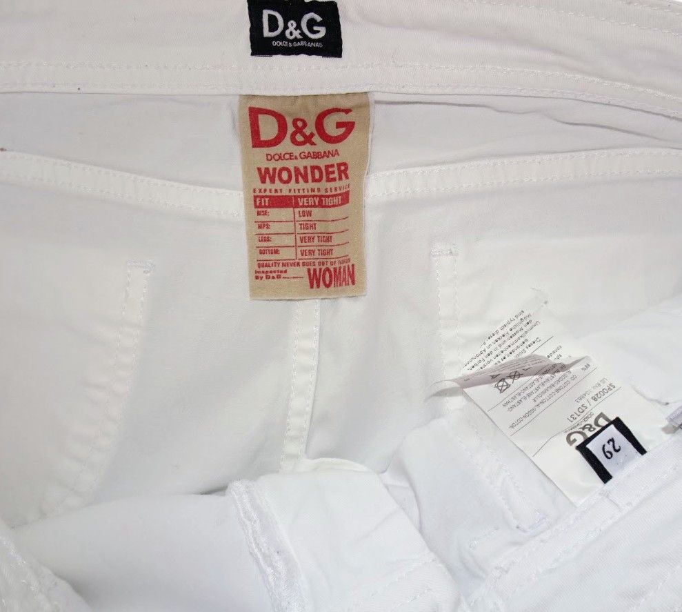 Dolce & Gabbana DOLCE&GABBANA TIGHT ZIPPERED LEG JEANS Size 29" - 3 Thumbnail