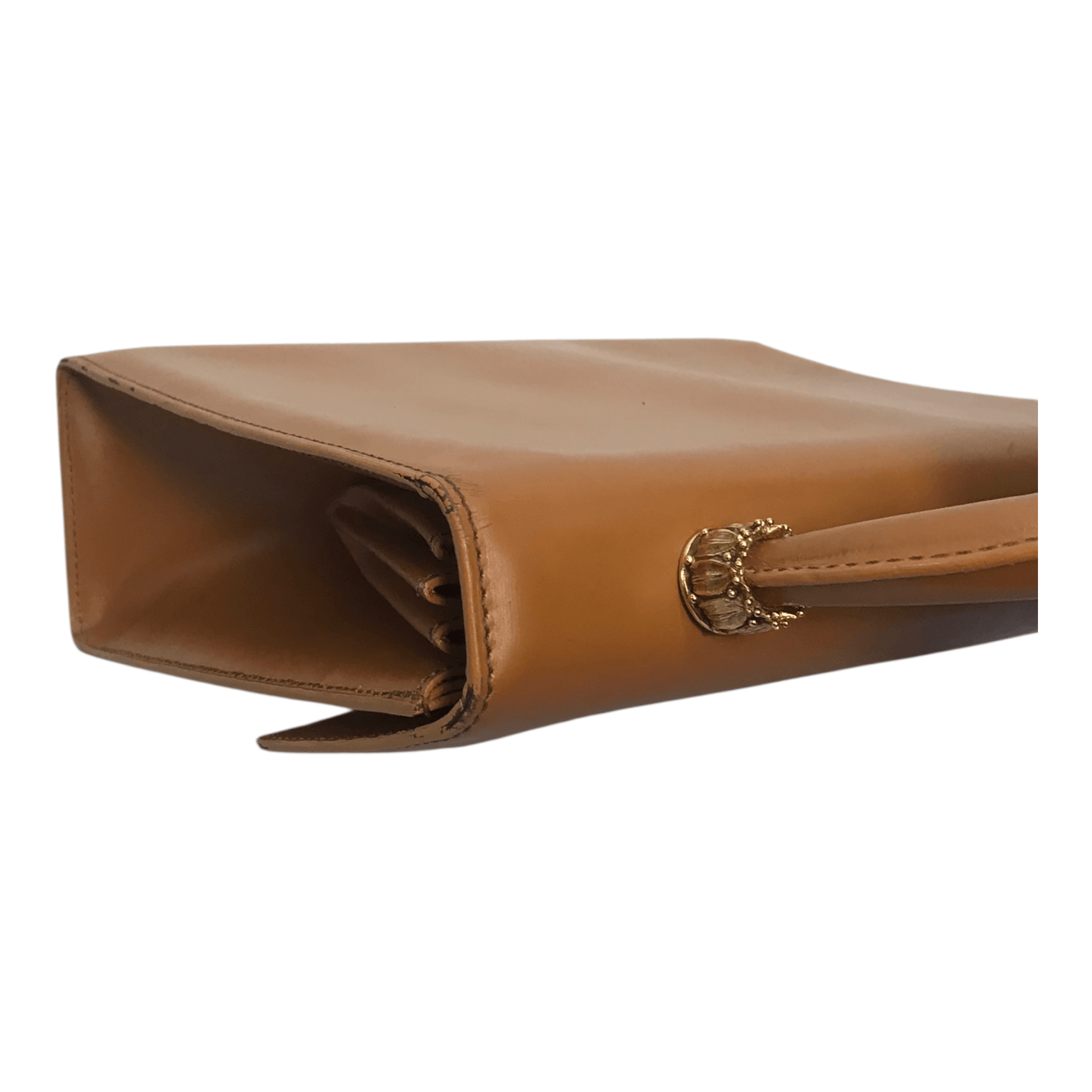 Christian Dior Monsieur Cristian Dior Leather Brown HandBag Size ONE SIZE - 6 Thumbnail