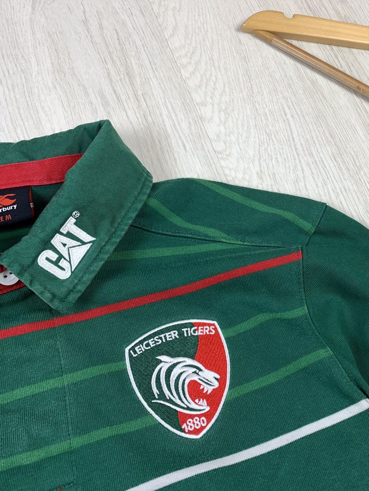 Other Canterbury Leicester Tigers Shirt Rugby Jersey Size M Size US M / EU 48-50 / 2 - 4 Thumbnail