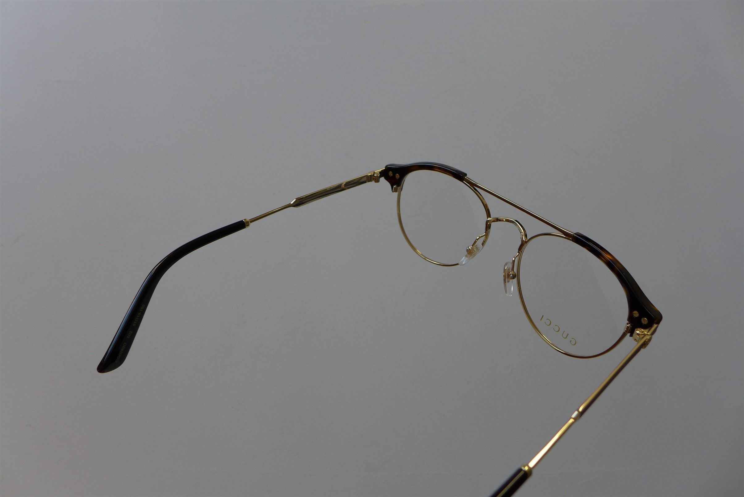Gucci Gucci GG02890 Optical Glasses - Gold Metal & Havana Acetate. Size ONE SIZE - 16 Thumbnail