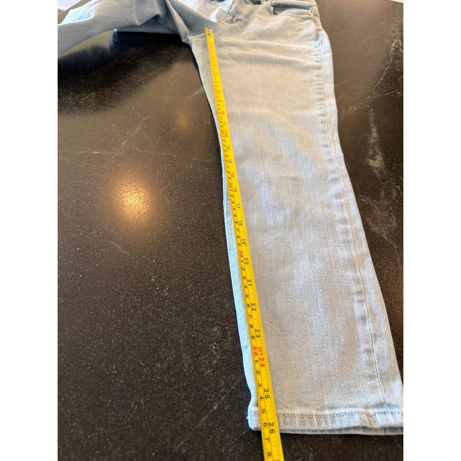 Loft Loft Outlet light blue denim skinny ankle jeans. Sz 8 Size 30" / US 8 / IT 44 - 3 Thumbnail