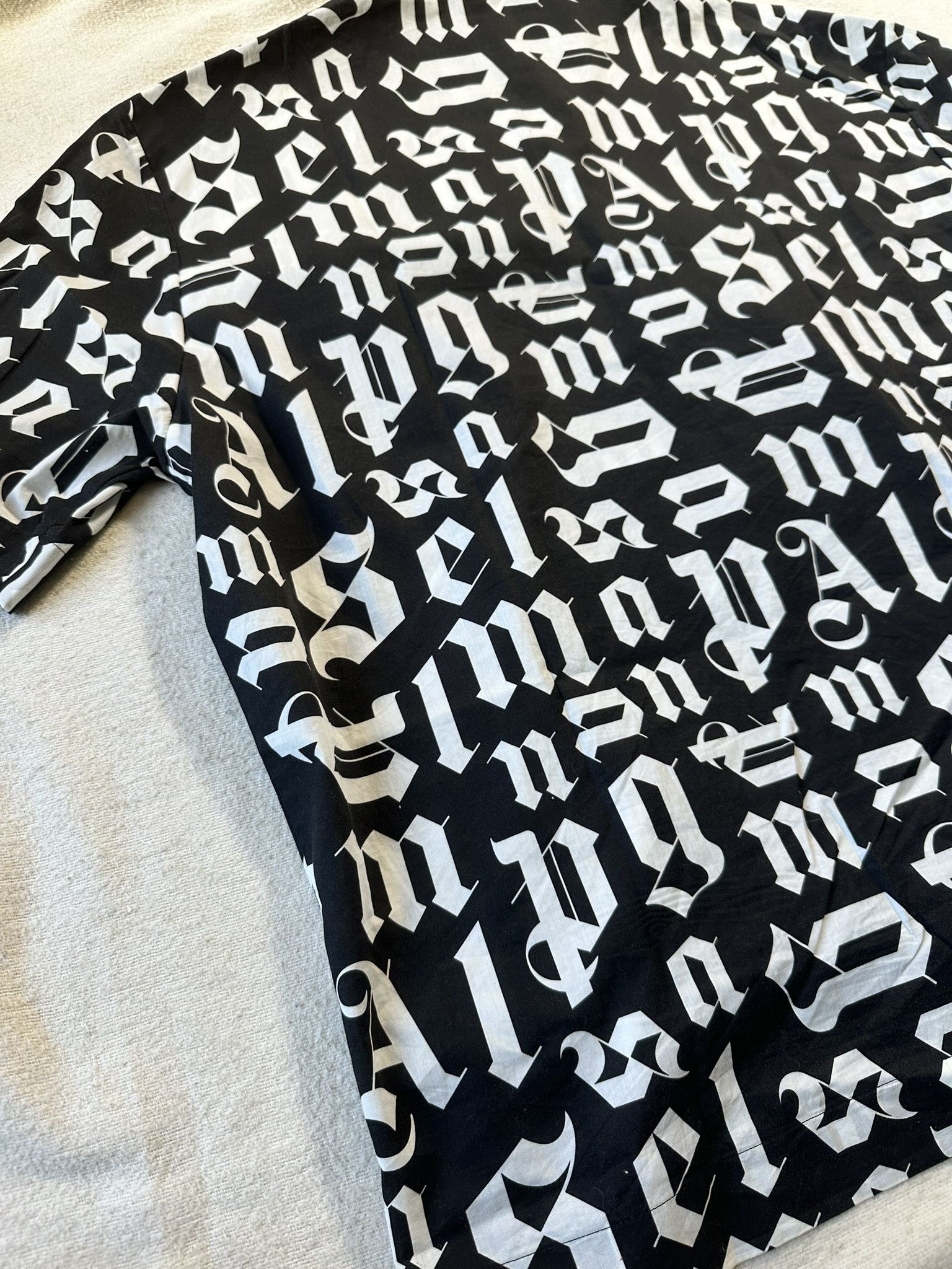 Palm Angels Palm Angels Shirt Logo Broken Monogram Black Size US L / EU 52-54 / 3 - 11 Thumbnail