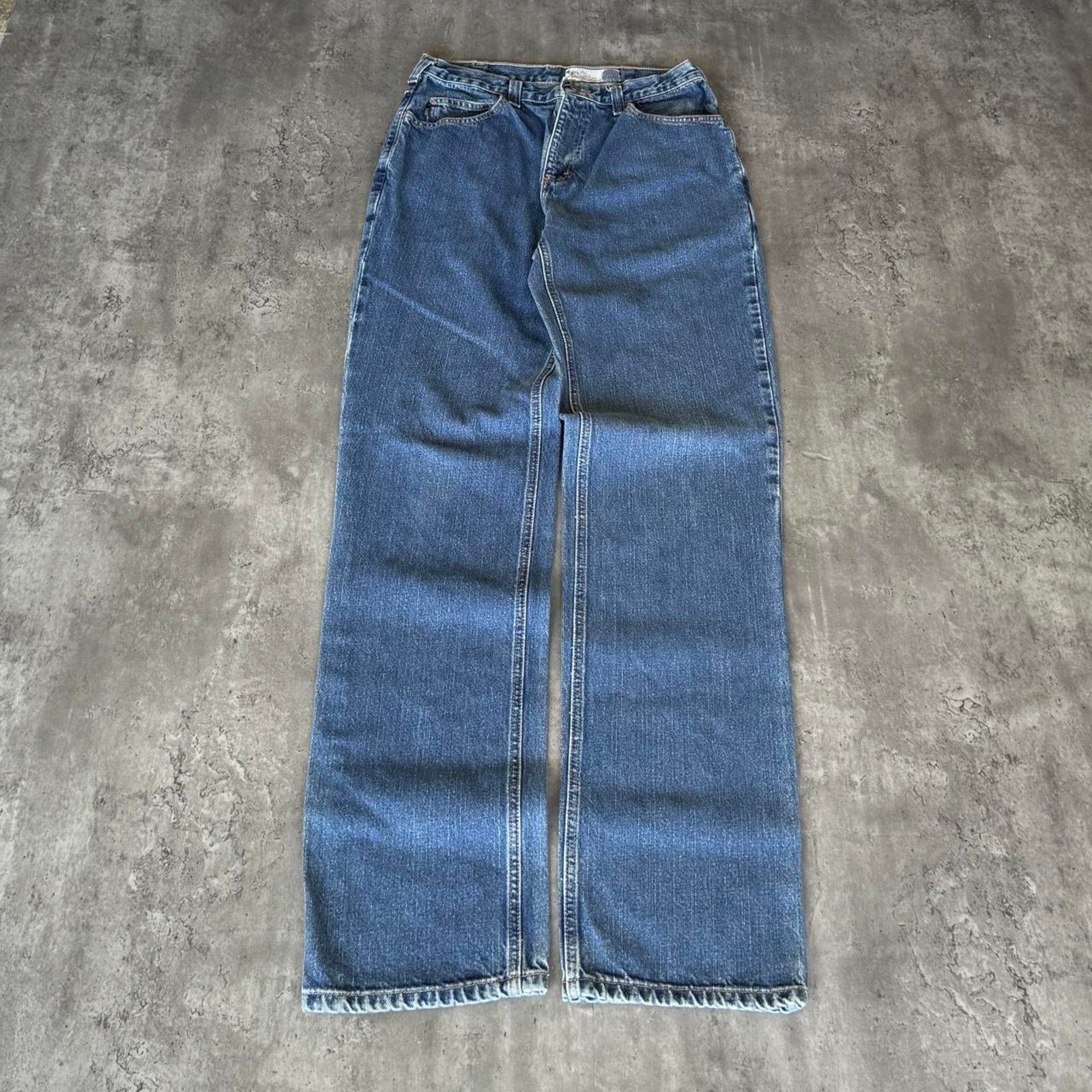 Carhartt × Carhartt Wip × Vintage Vintage Y2K Carhartt Carpenter Stacked Technical Denim Jeans Size US 32 / EU 48 - 2 Thumbnail