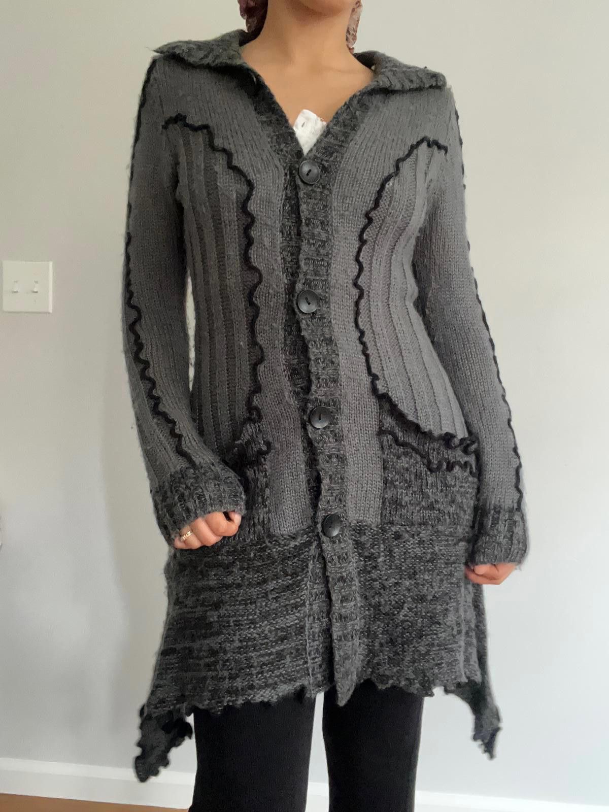 Other Comfy grey long button up cardigan sweater Size M / US 6-8 / IT 42-44 - 6 Thumbnail