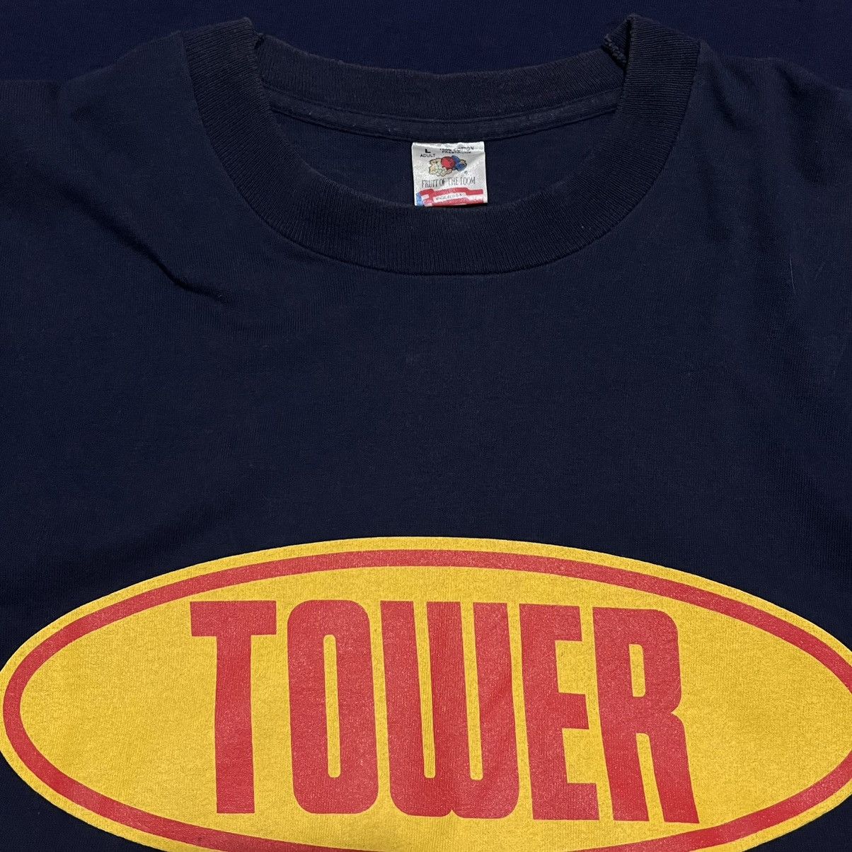 Band Tees 1990s - Vintage Tower Records Size US L / EU 52-54 / 3 - 2 Thumbnail