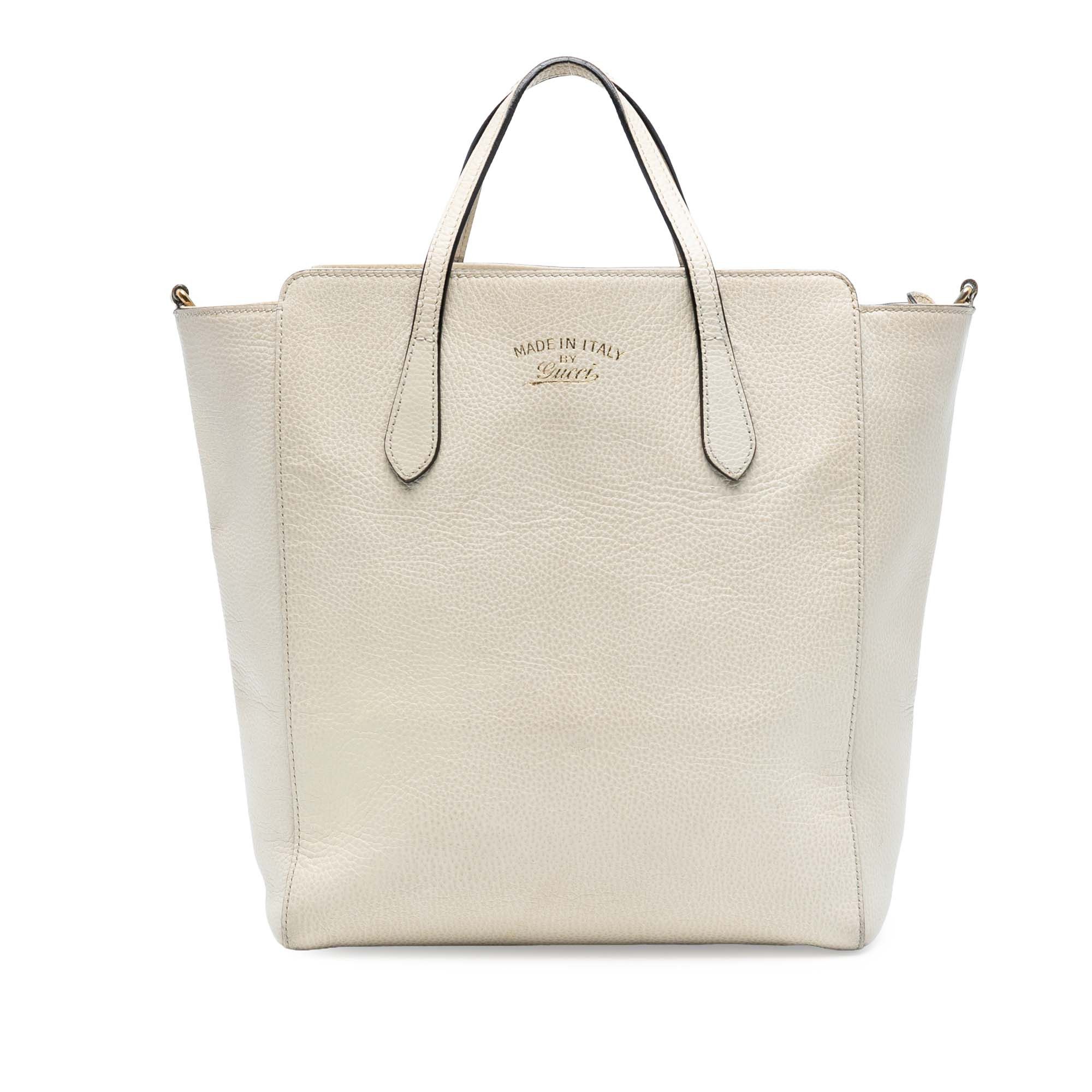 Gucci Leather Swing Convertible Tote Size ONE SIZE - 1 Thumbnail